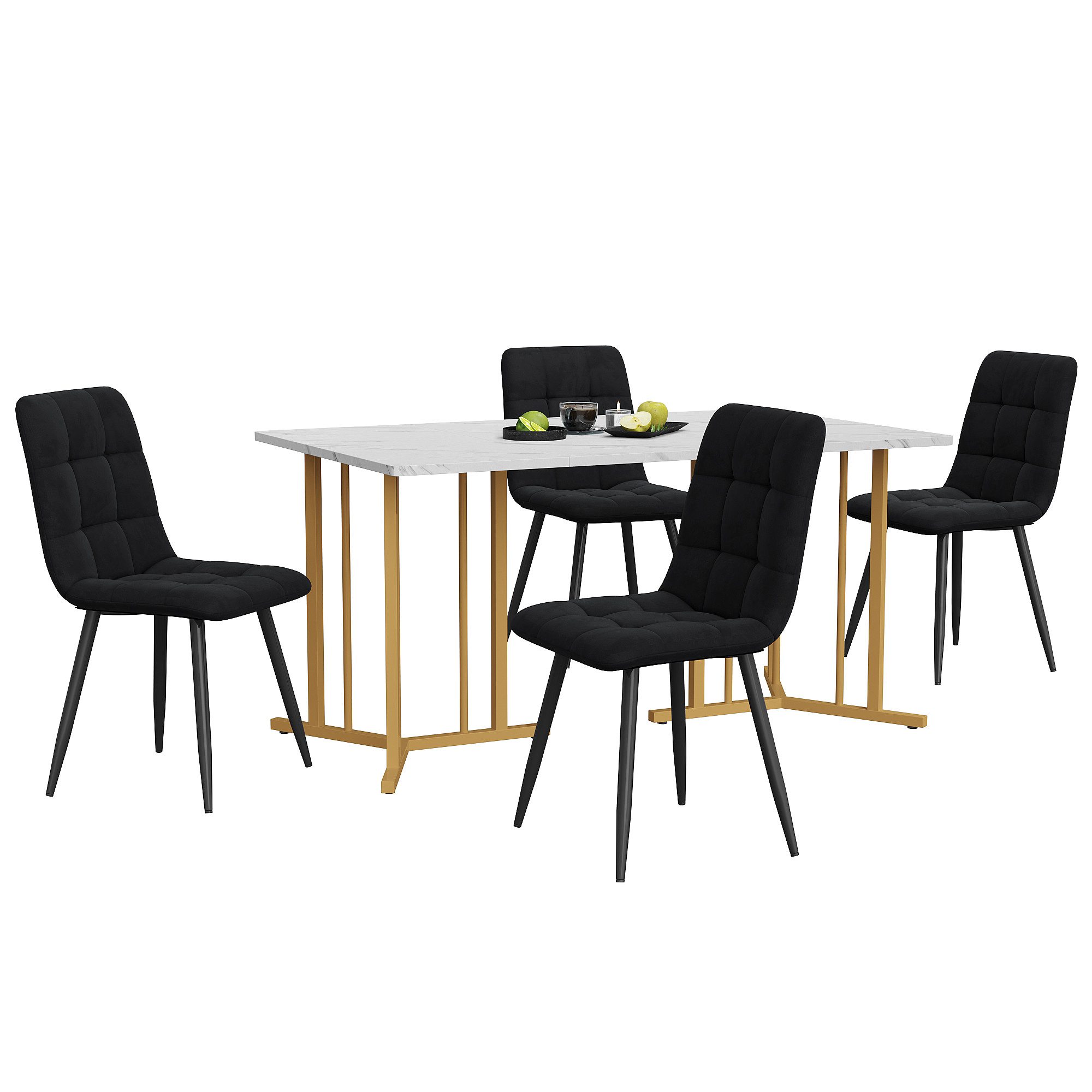 Flieks Essgruppe, (Set, 5-tlg., 1 Tisch günstig online kaufen