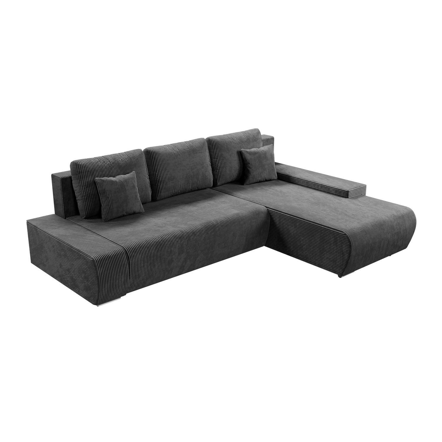 Juskys Ecksofa Iseo, modern, L-Form, Schlaffunktion, günstig online kaufen