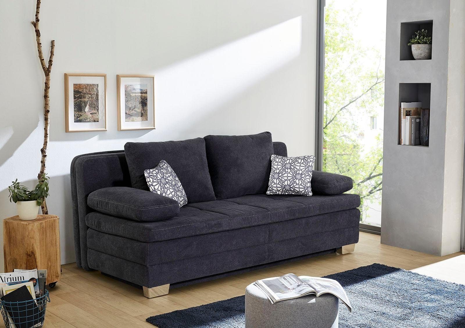 Jockenhöfer Gruppe Schlafsofa Lincoln, mit Bettfunktion günstig online kaufen