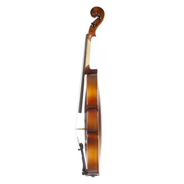 FAME Violine, FVN-110 Violine 3/4, Massiver Ahornkorpus, Fichtendecke, Ebenholzgriffbrett, Carbon-Saitenhalter, Inklusive Brasilholz-Bogen und Etui, FVN-110 Violine 3/4, Massiver Ahornkorpus, Ebenholzgriffbrett, Carbo