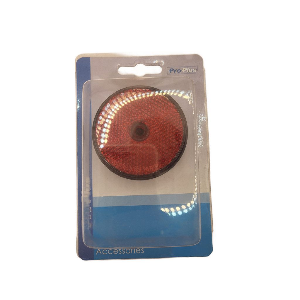 ProPlus Кулон Reflektor rot 60mm Schraubbefestigung 2 Stück im Blister, 2-tlg.