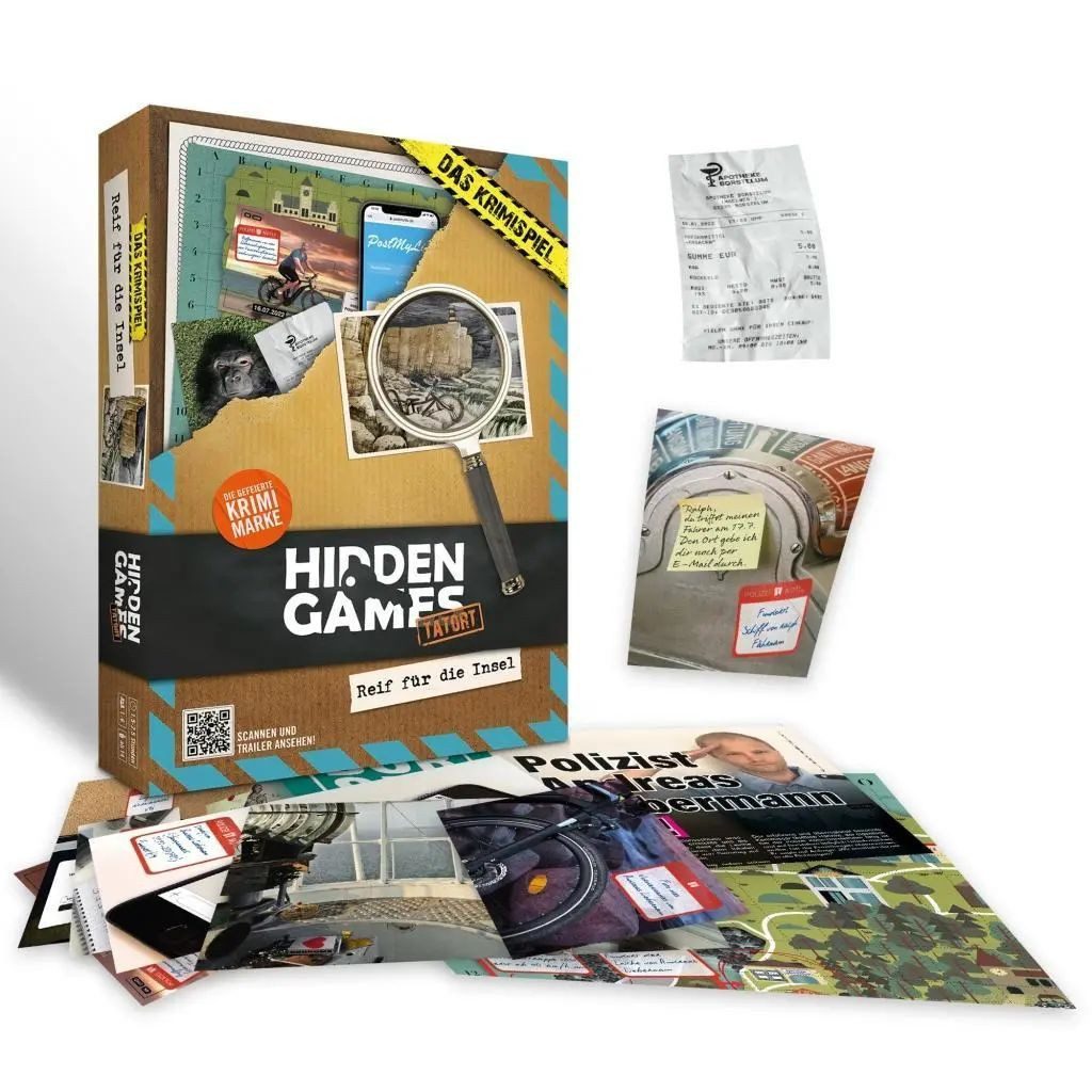 Pegasus Spiele Spiel Hidden Games Tatort: Reif für die Insel