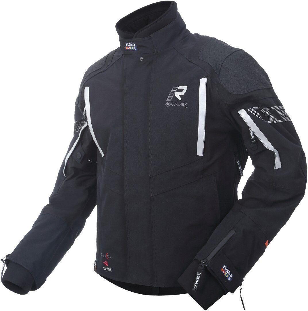 Rukka Motorradjacke Shield-R Motorrad Textiljacke Rückenprotektor enthalten,wasserdicht