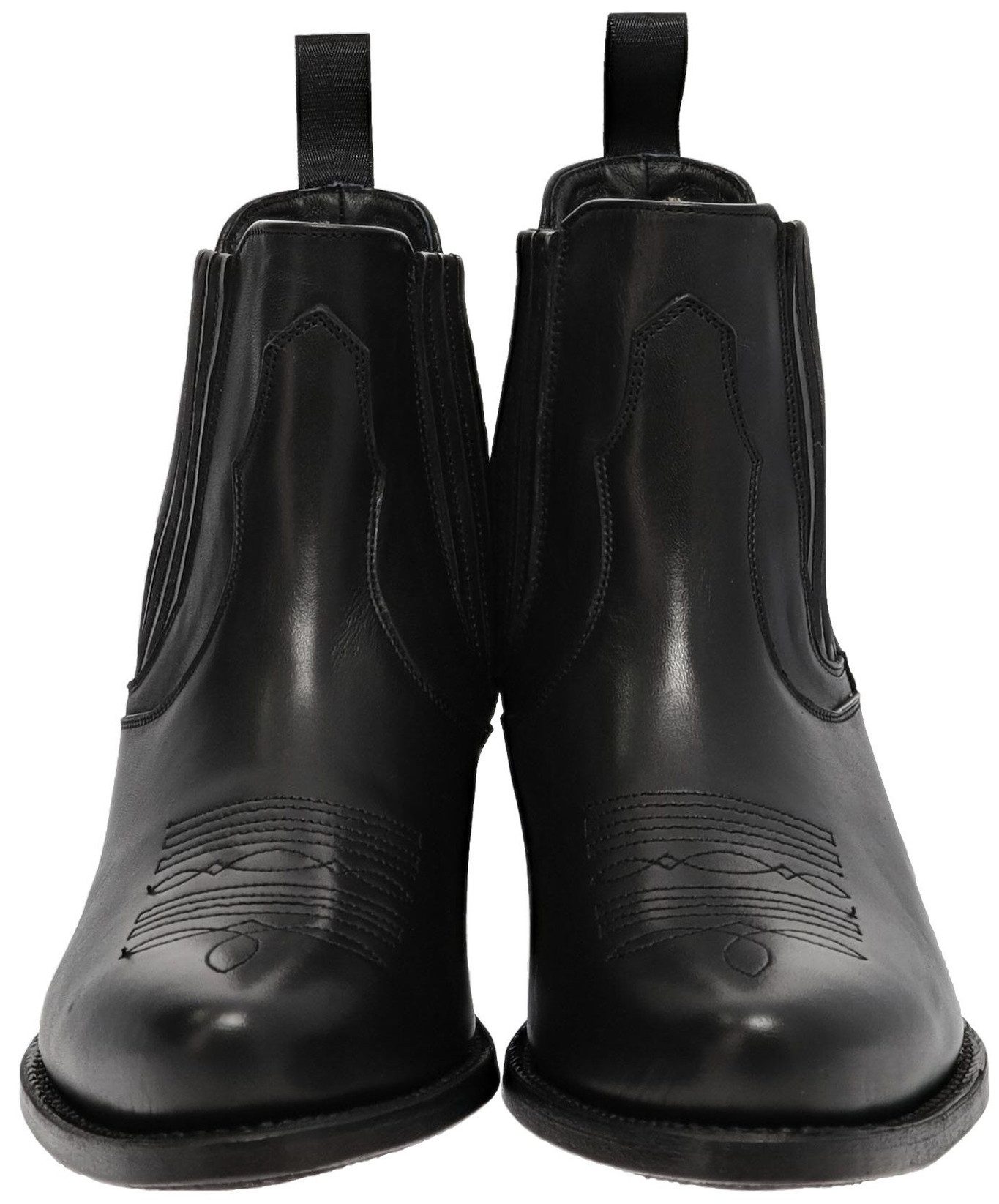 Mayura Boots MARYLIN 2487 Schwarz Cowboystiefel Rahmenhgenähte Damen Stiefelette
