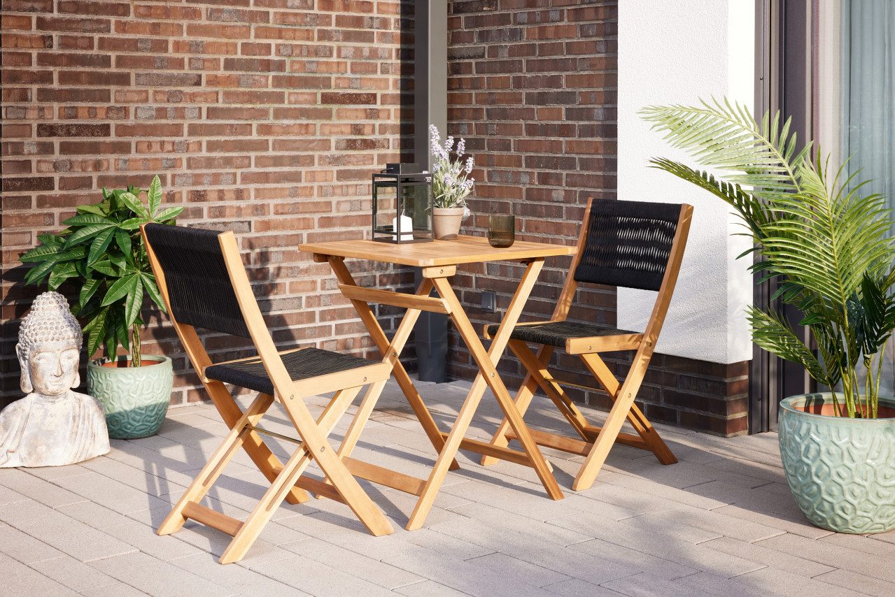 Primaster Balkonset Primaster Balkonmöbel-Set Stresa, Klappbar günstig online kaufen