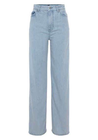 BOSS ORANGE Weite Jeans Marlene High Rise Hochbund High Waist Premium Denim Jeans im 5-Pocket-Style