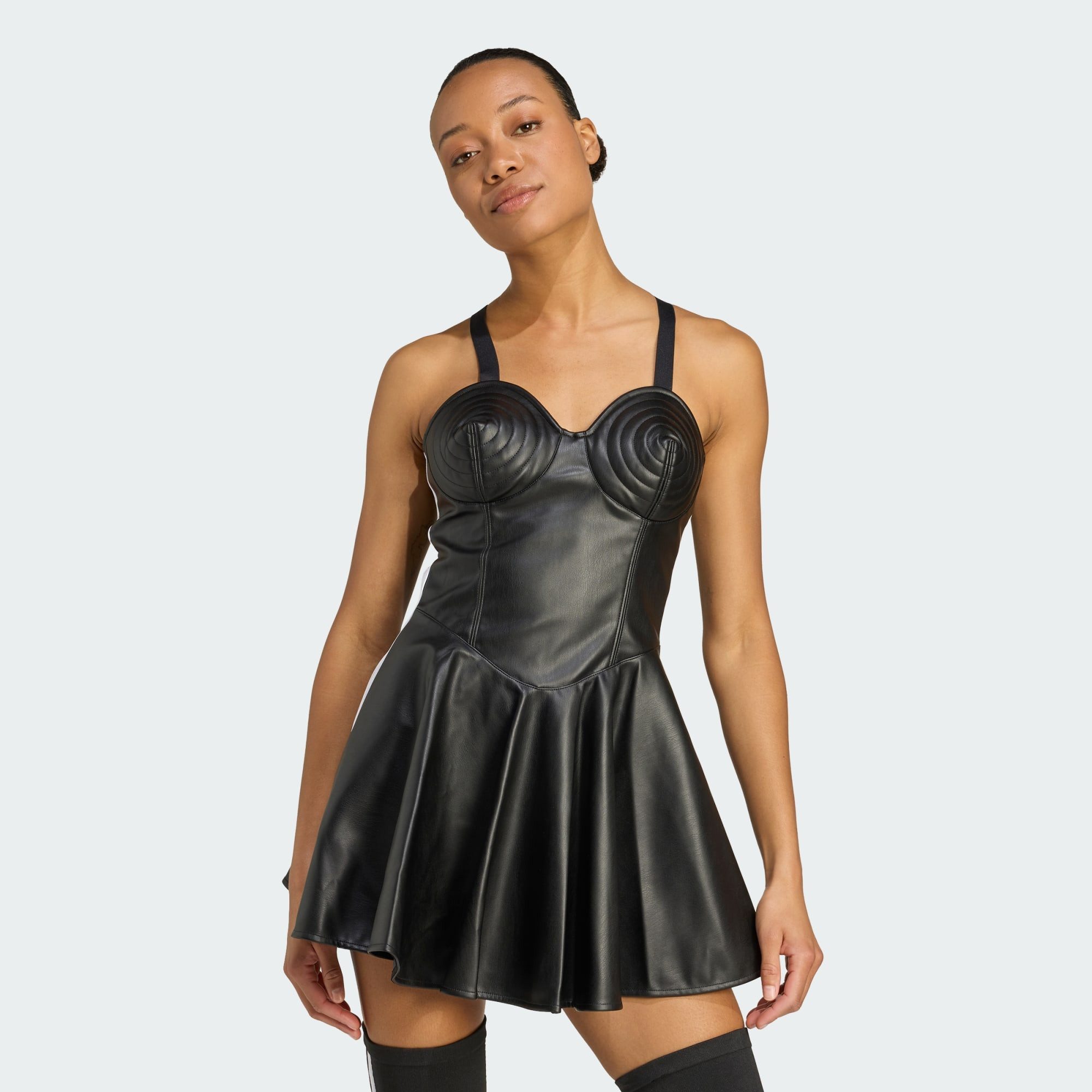 adidas Originals Winterjacke ADIDAS X JEREMY SCOTT KLEID AUS SYNTHETIKLEDER günstig online kaufen