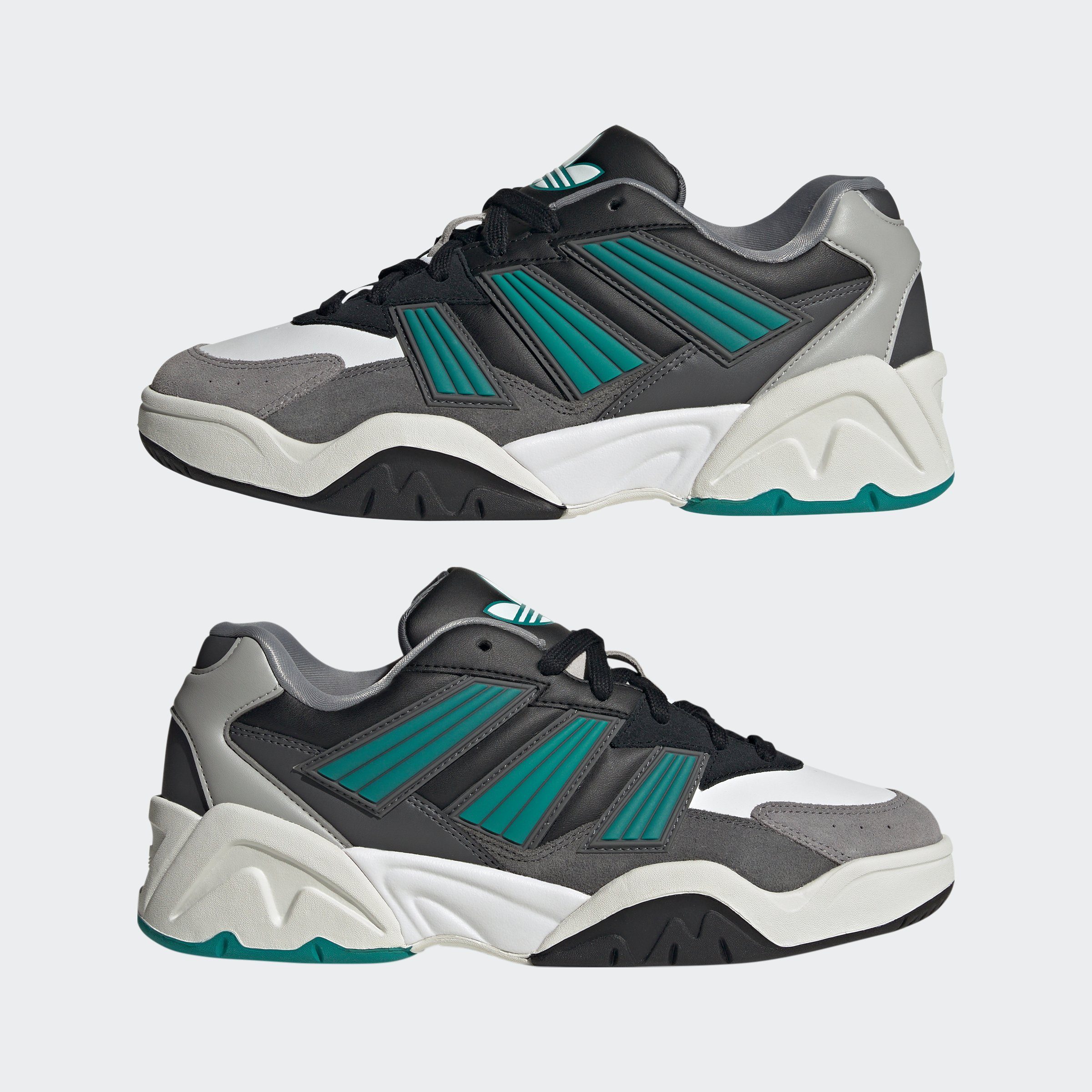 adidas Originals COURT MAGNETIC Sneaker / Green Cloud Eqt / White White Crystal