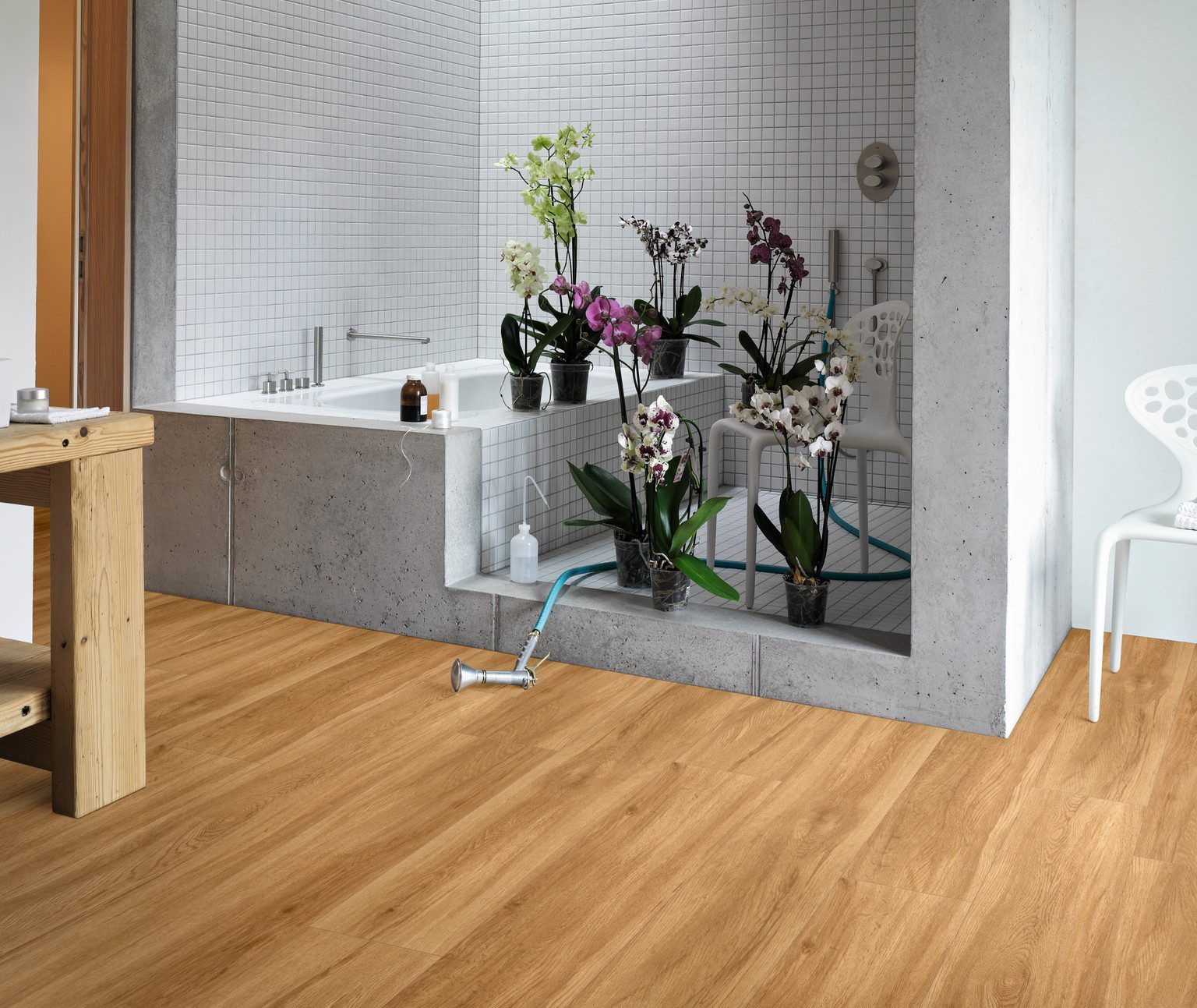PARADOR Vinylboden PARADOR PARADOR Vinyl Basic 5.3 Landhausdiele XL, 1209 x 225 x 5,3 mm, NS 0,3 mm, NKL 23/31, mit Microfase, inkl. 1 mm P