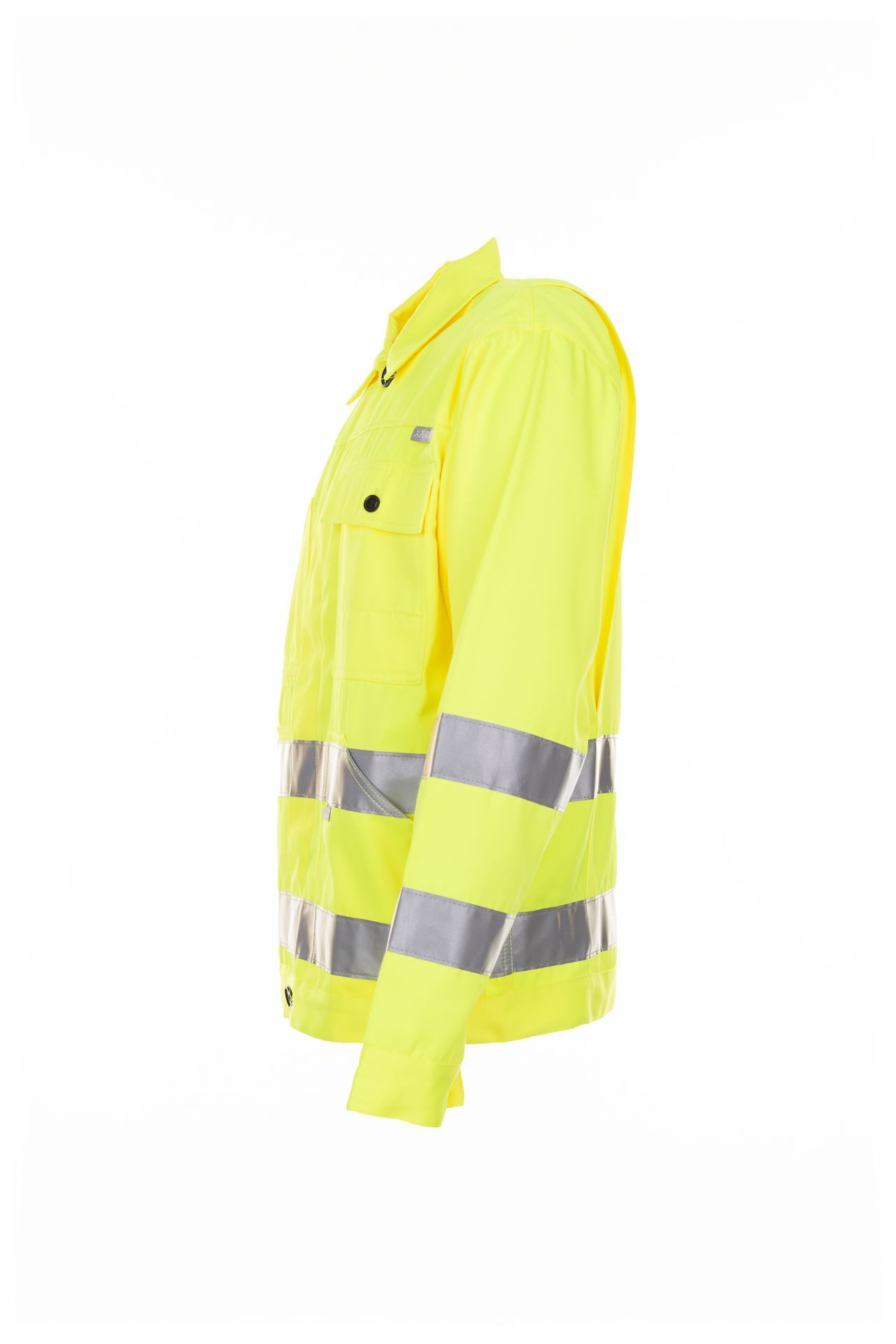 Planam Arbeitsjacke PLANAM Herren Bundjacke WARNSCHUTZ Reflexband Gelb