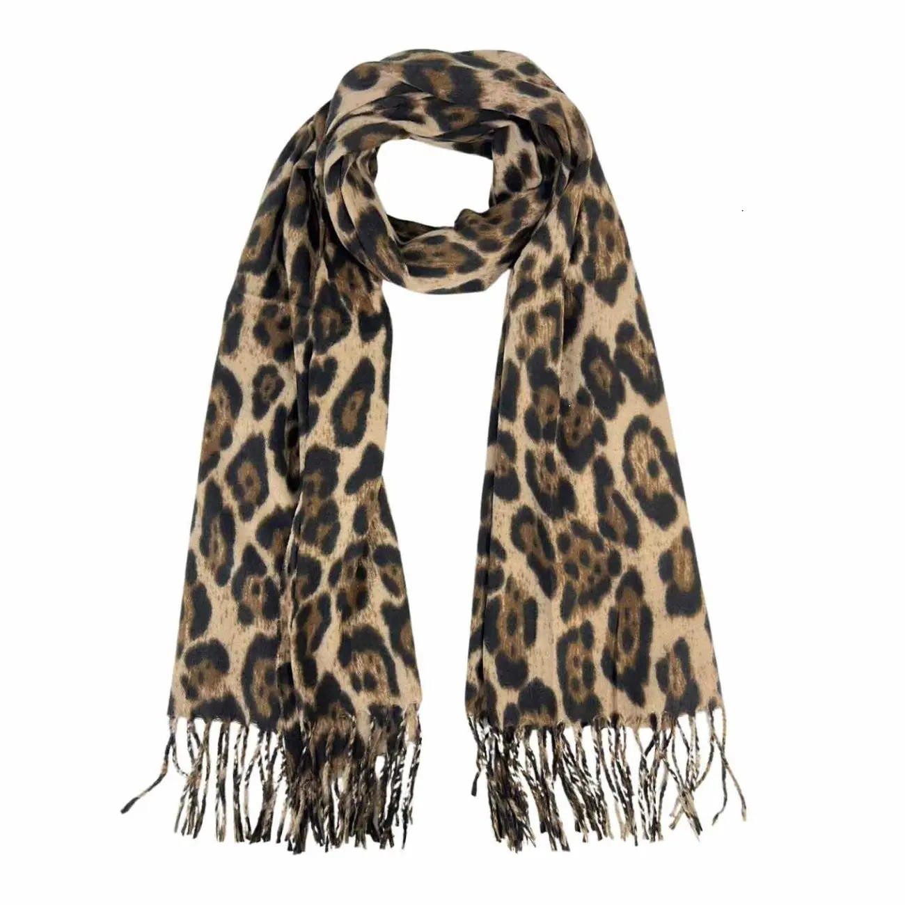 ITALYSHOP24 Modeschal Damen XL Schal Leopard Halstuch Tuch Winterschal Deckenschal Leo Stola, (finden Sie Leo Taschen bei uns), weicher und warmer Scarf Poncho Leo Karo Muster Animal Print Herbst