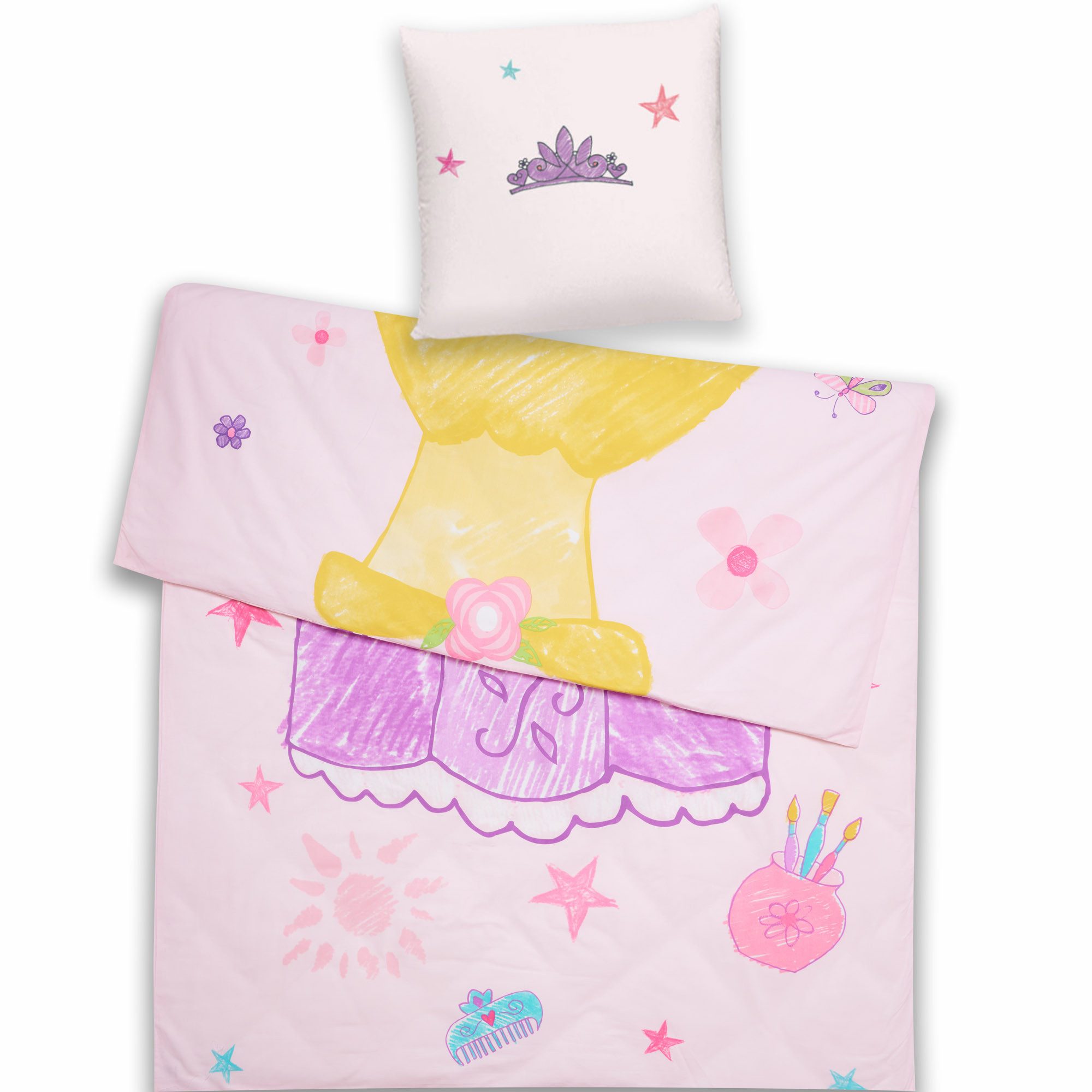 Disney Kinderbettwäsche Disney Home Princess Kinder günstig online kaufen
