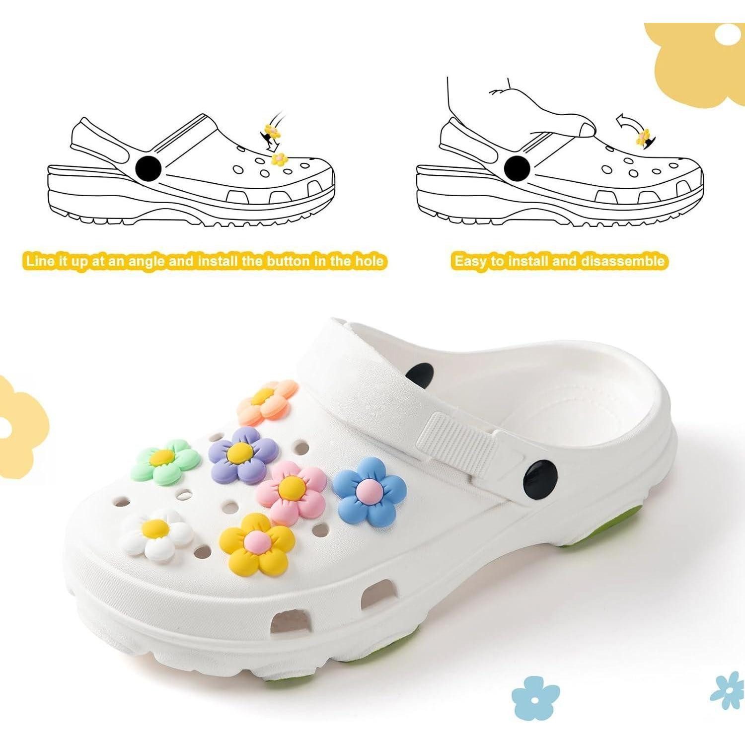 LuxusKollektion Schuhanstecker Schuhanstecker Charms Clogs Schuhschmuck Mädchen Frauen 22 Stück
