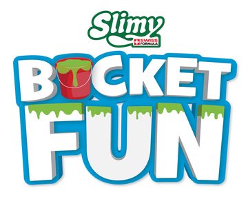 Slimy® Knete Bucket Fun 800g (1-tlg), Original Slimy Mega Slime elastische Spielmasse im extragroßen Eimer