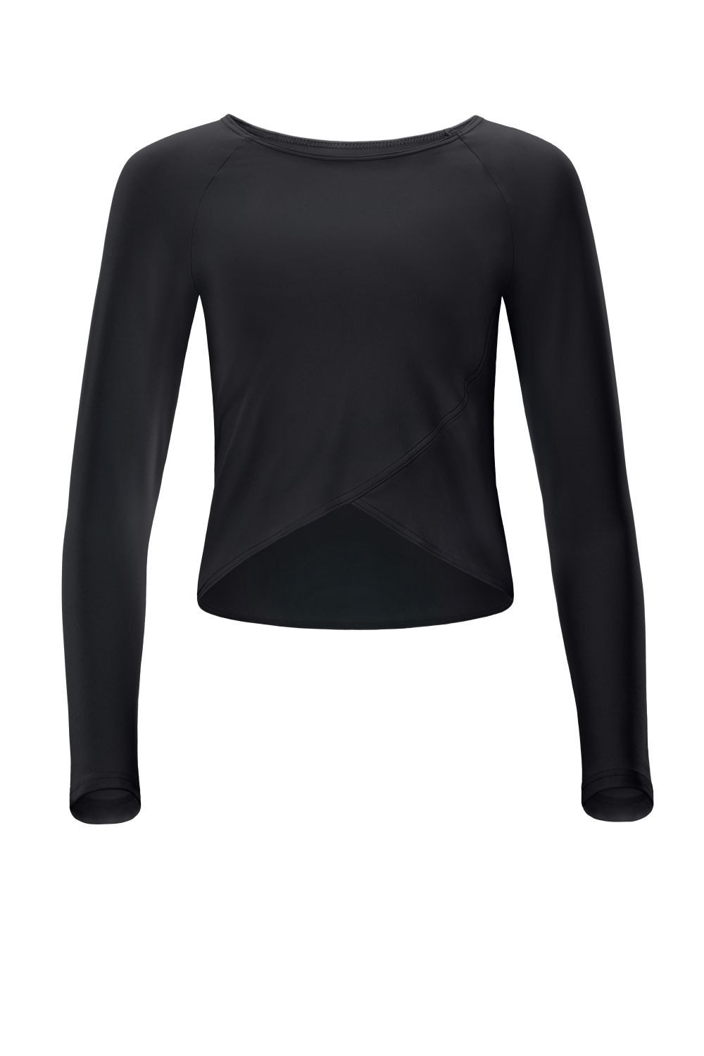 Winshape Langarmshirt Cropped Functional Light and Soft Overlap-Applikation günstig online kaufen