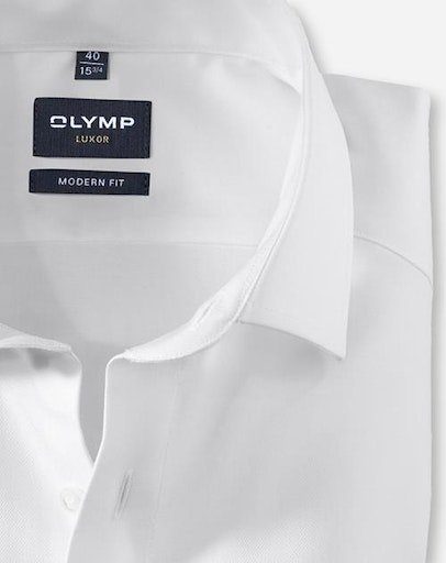 OLYMP Businesshemd Luxor modern weiß fit