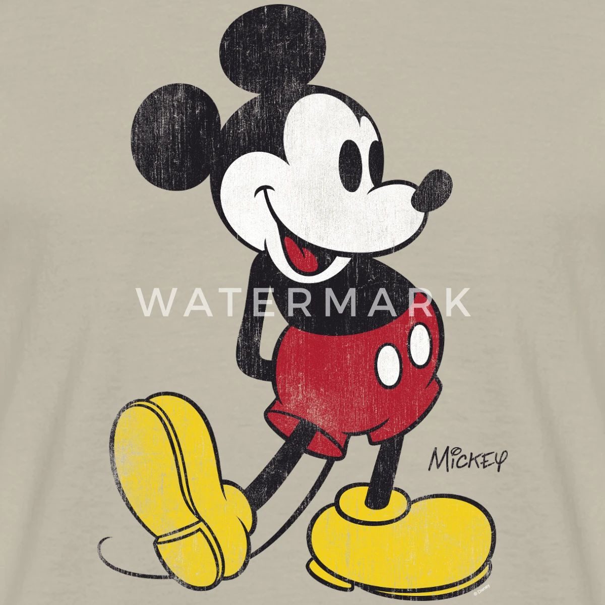 Spreadshirt T-Shirt Mickey & Minnie Klassisches Mickey Mouse Motiv Männer T günstig online kaufen