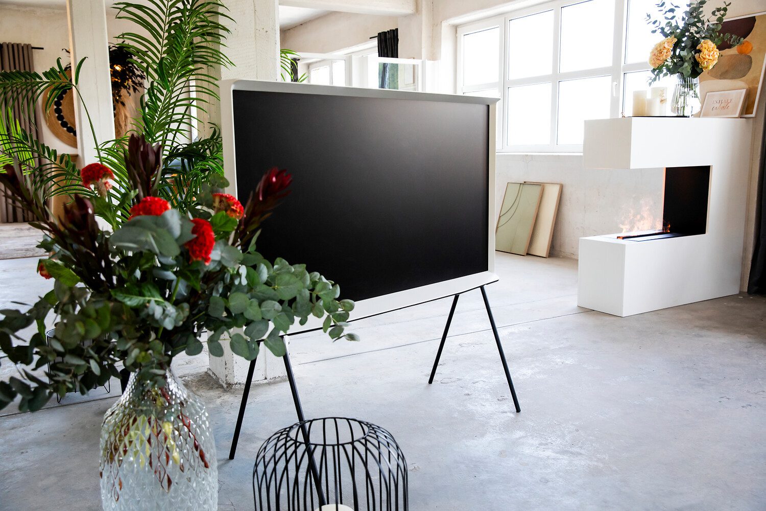 Samsung GQ55LS01BGU LED-Fernseher (138 c...