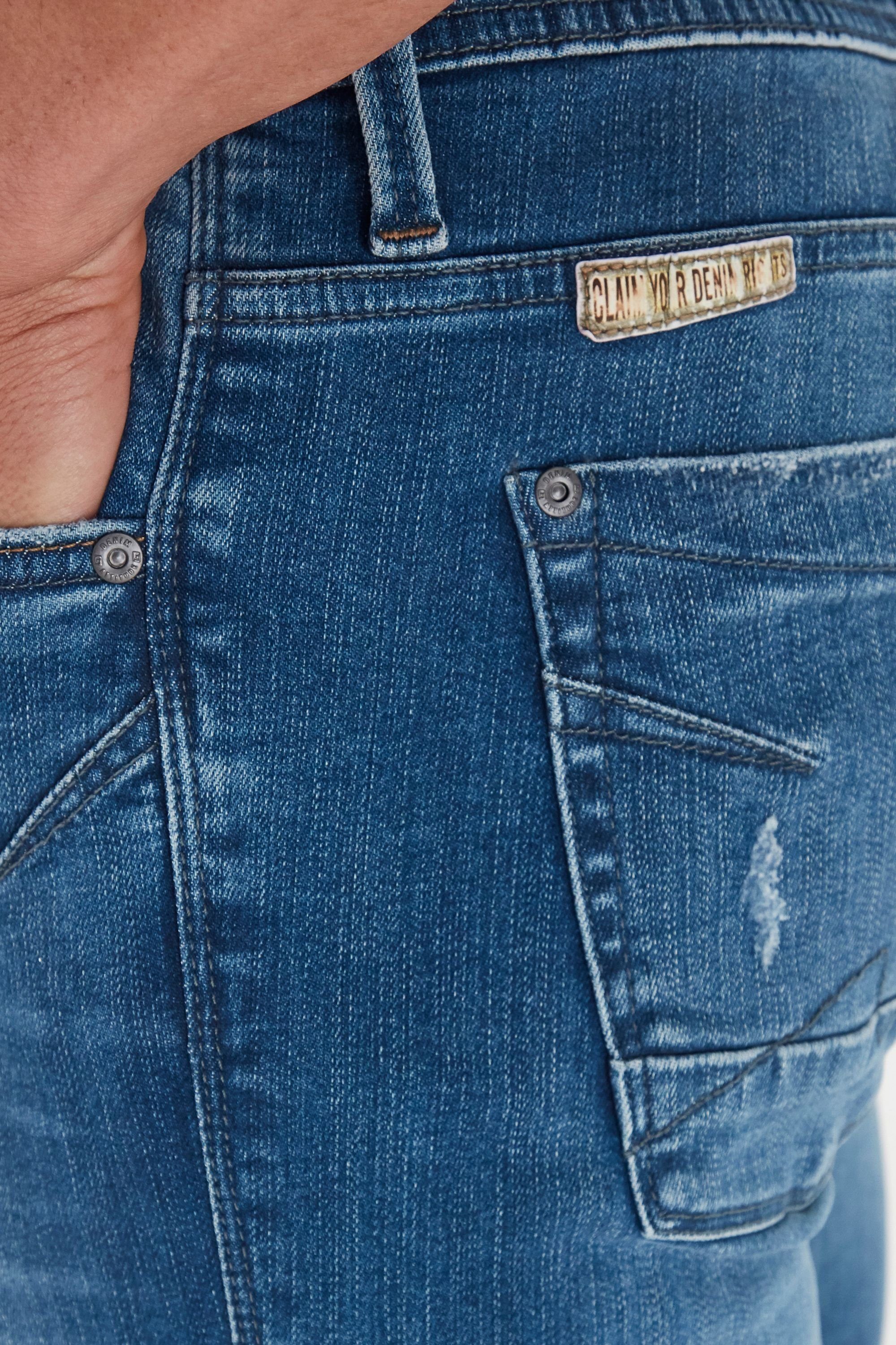 Blend Skinny-fit-Jeans BHEcho Jeanshose mit normalem Bund und schmalem Bein - Echo Fit