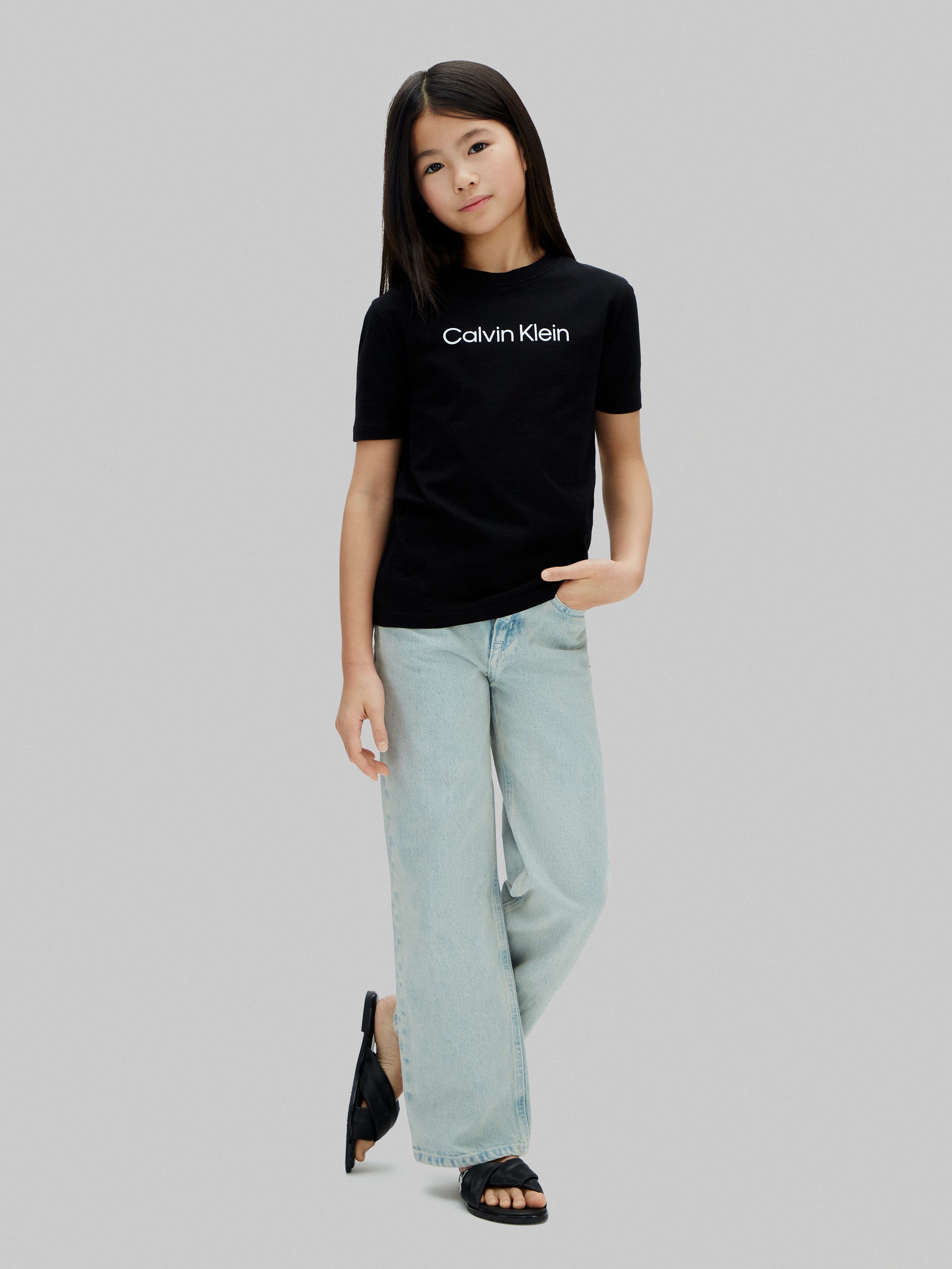Calvin Klein Jeans T-Shirt LOGO T-SHIRT Regular fit, mit Logoschriftzug