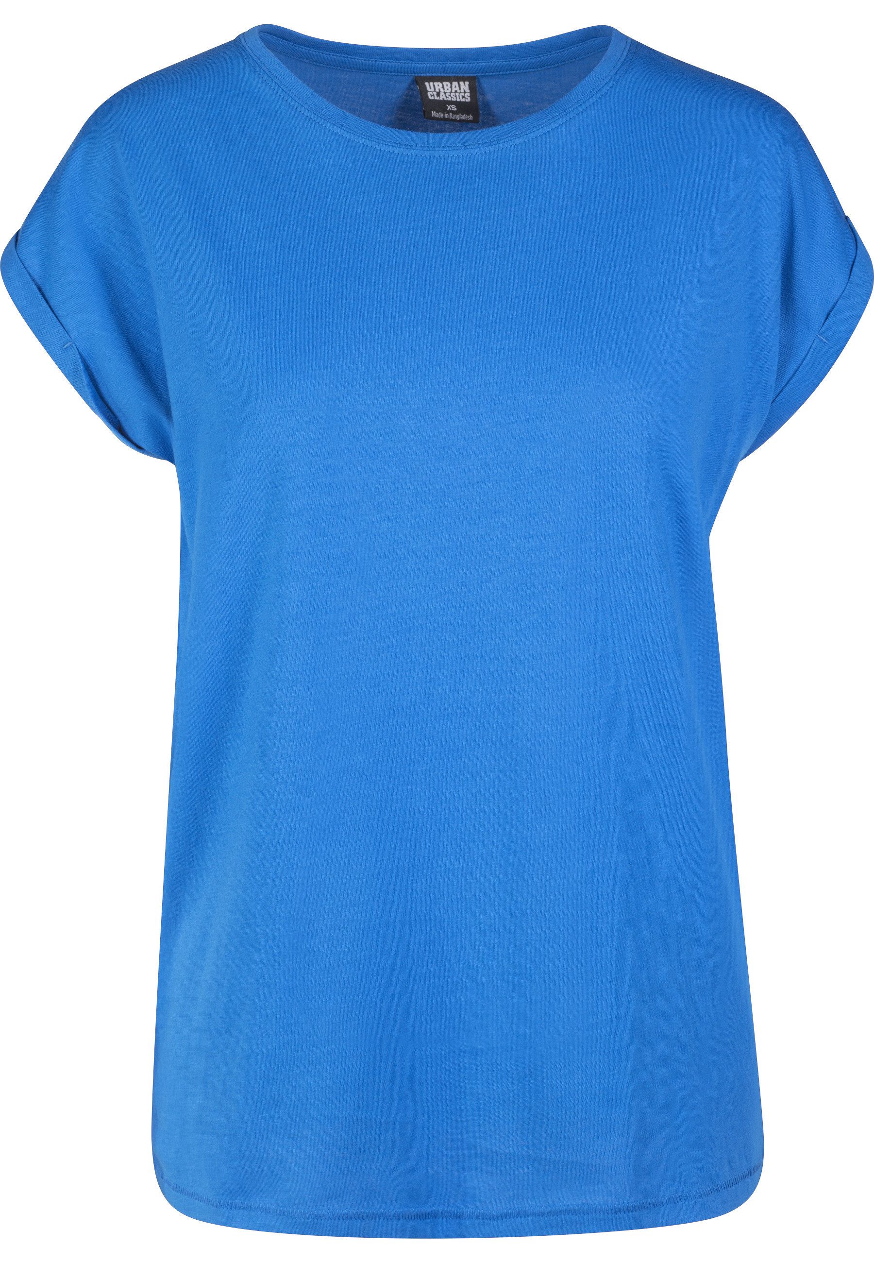 URBAN CLASSICS Kurzarmshirt Urban Classics Damen Ladies Extended Shoulder T günstig online kaufen