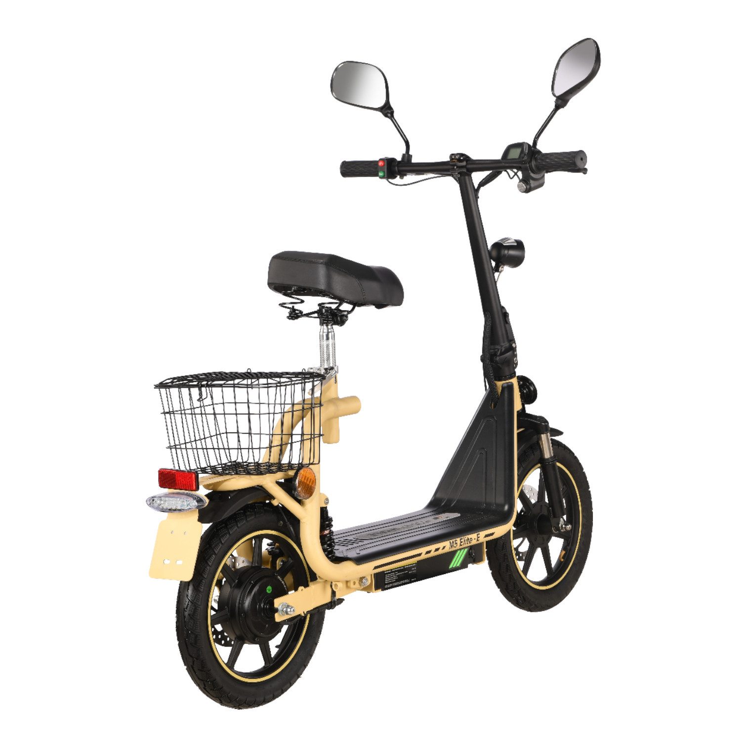 ENEWAY E-Scooter City Floh-S 45 km/h, (Set, mudguard, side stand, luggage rack, seat, mirror), range up to 20 km, with road approval