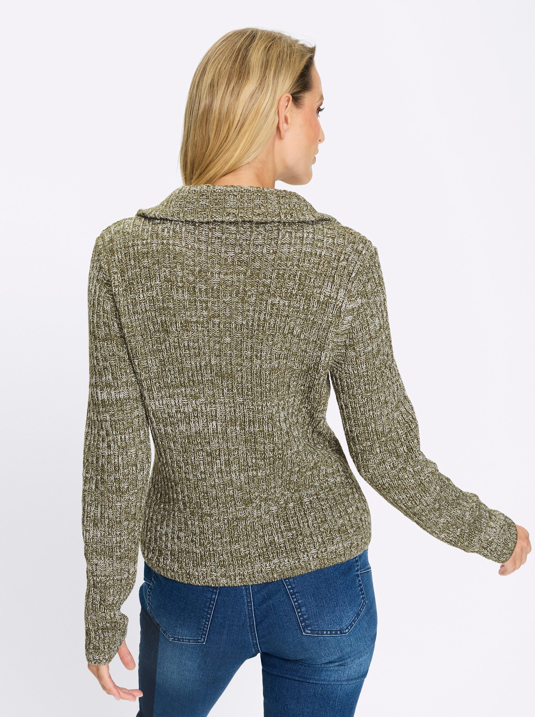 heine Strickjacke Strickjacke Langarm Grobstrick günstig online kaufen