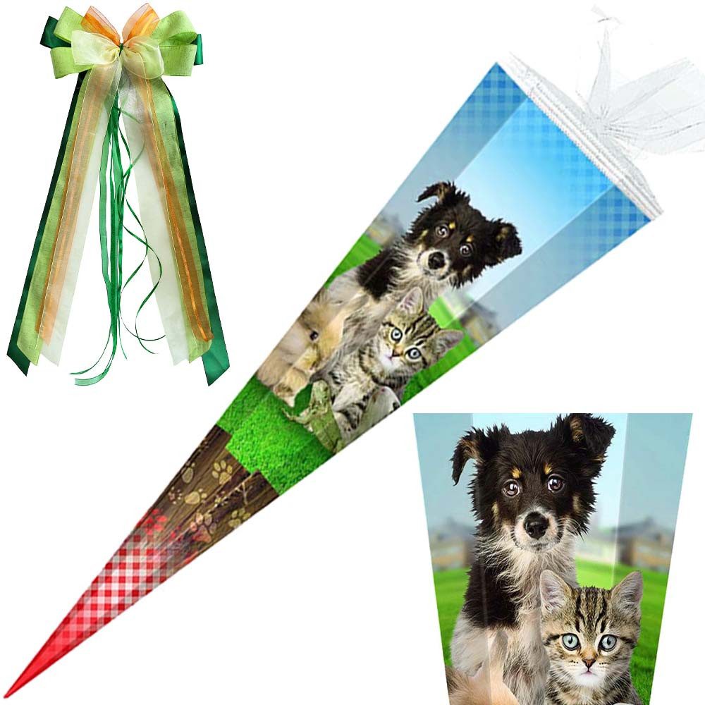 STYLEX Schultüte 85 cm gefüllt 2026 Pets – Bild 2 von 5