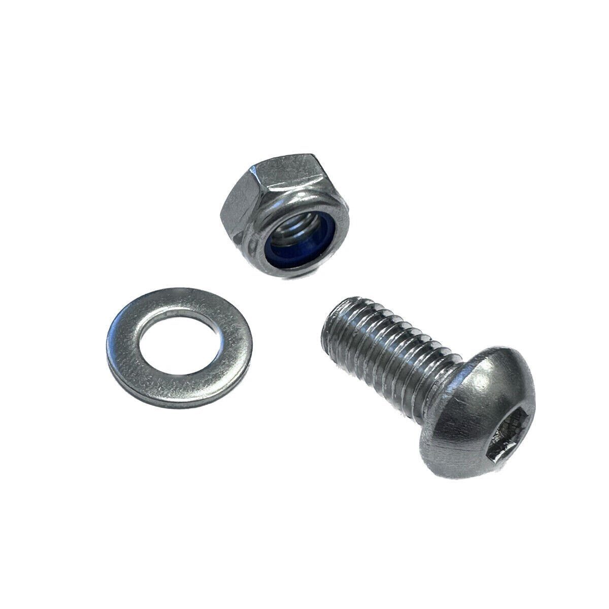 Zenit Energy GmbH Schrauben-Set 6x Zylinderkopfschrauben M8 x 16mm in Edelstahl A2