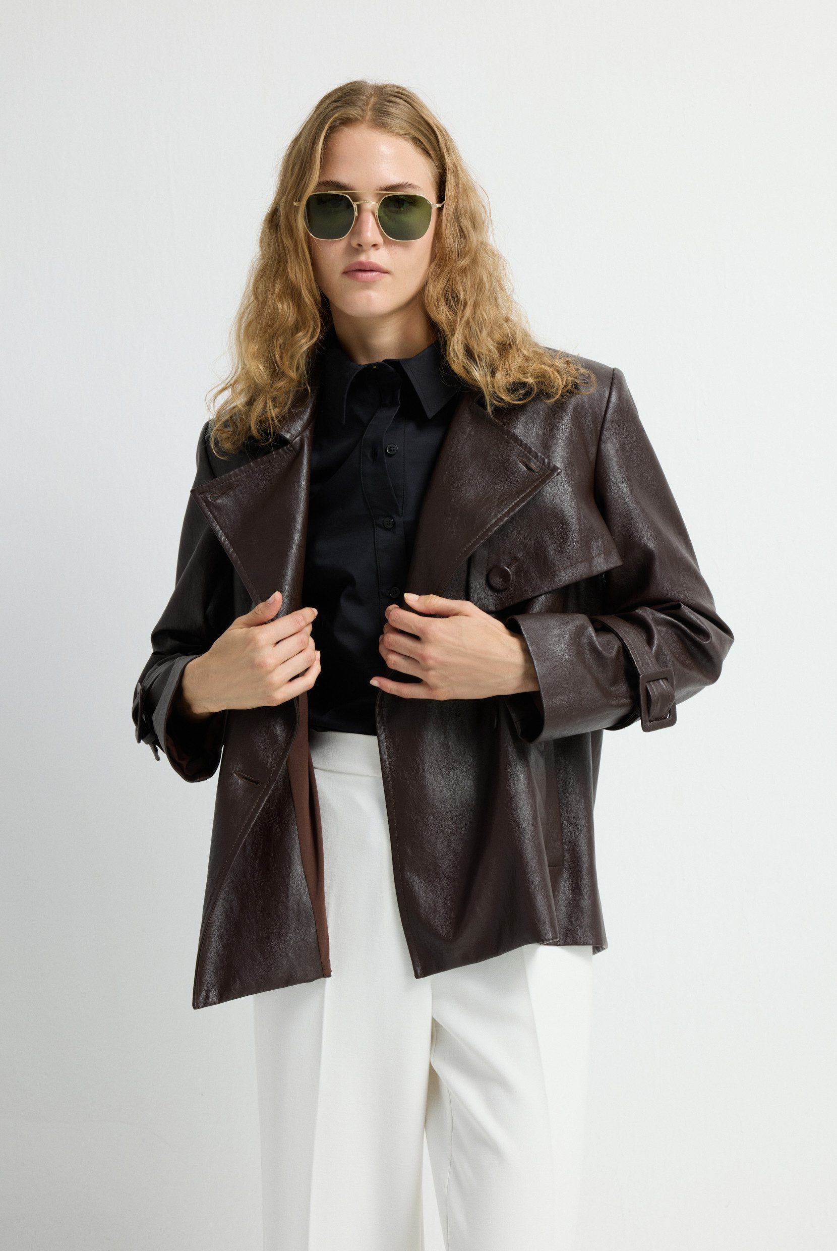 adL Lederimitatjacke