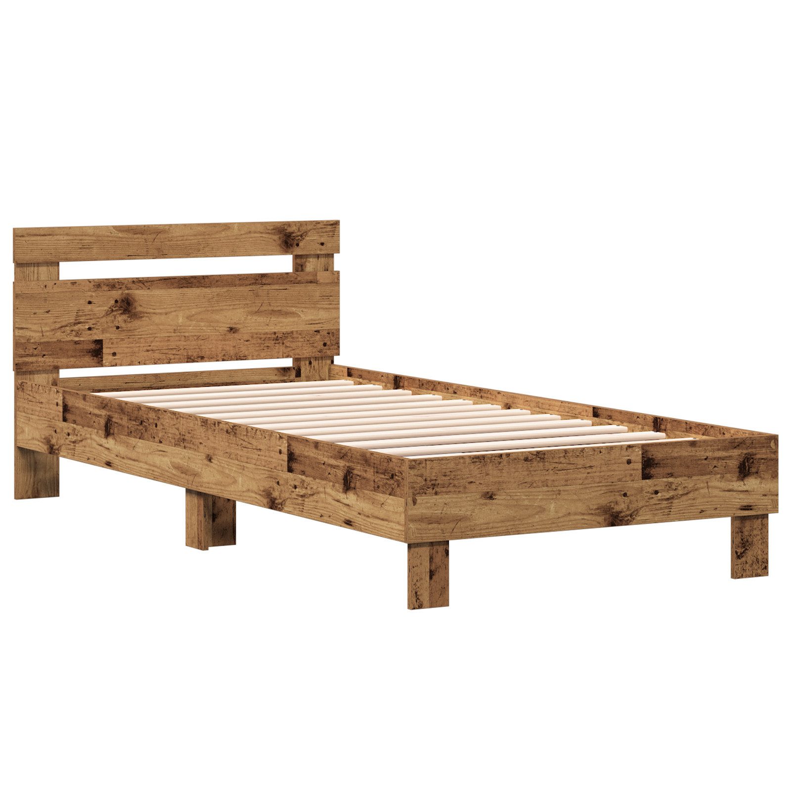 vidaXL Bett Bettgestell aus altem Holz günstig online kaufen