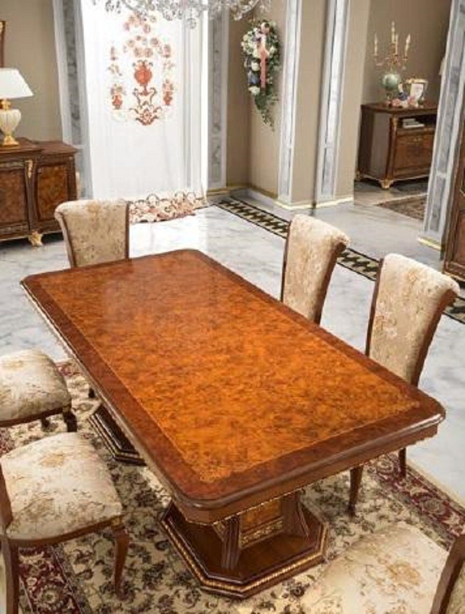 JVmoebel Esstisch Esstisch Design Möbel Tische Italienische Luxus Einrichtung Neu Tisch