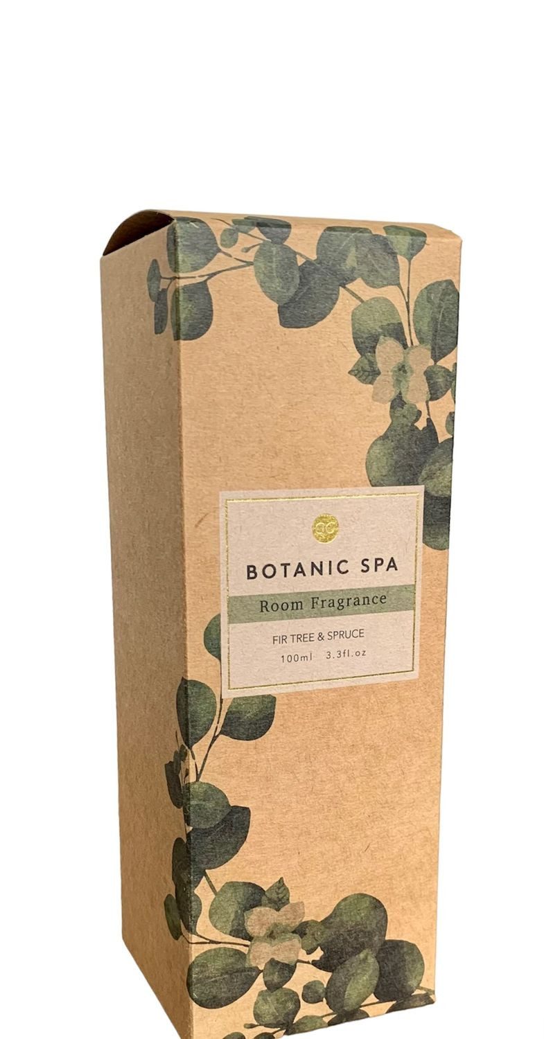 ACCENTRA Raumduft Botanic Spa (1 Stk, 1 Stück), Raumduft Glas 100 ml + Holzstäbchen