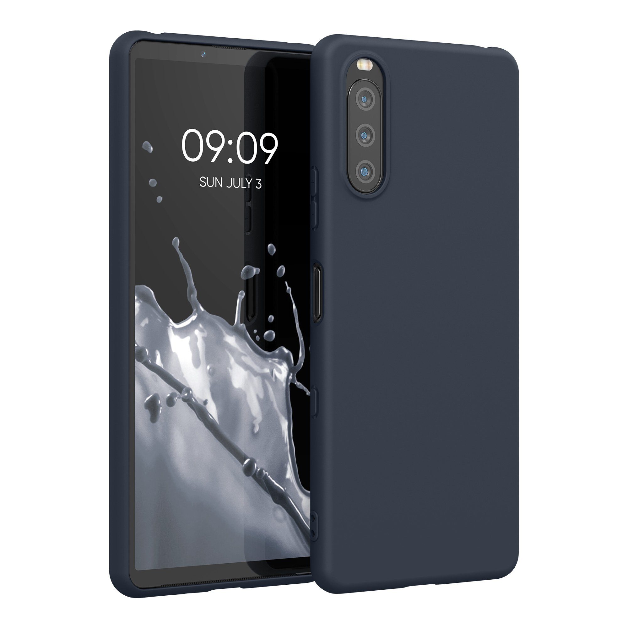 kwmobile Handyhülle Hülle für Sony Xperia 10 III, Hülle Silikon - Soft Handyhülle - Handy Case Cover