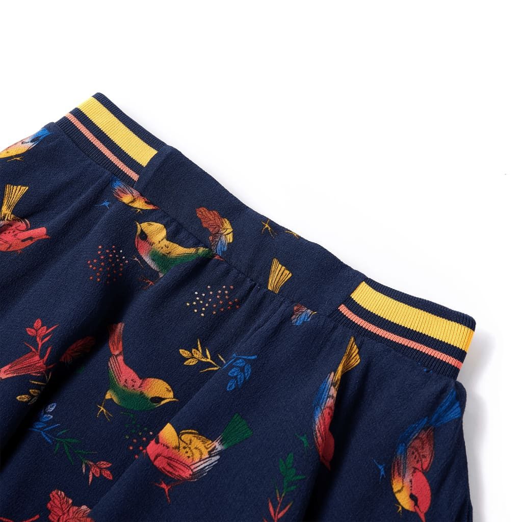 vidaXL Skaterrock Kinderrock Marineblau 104