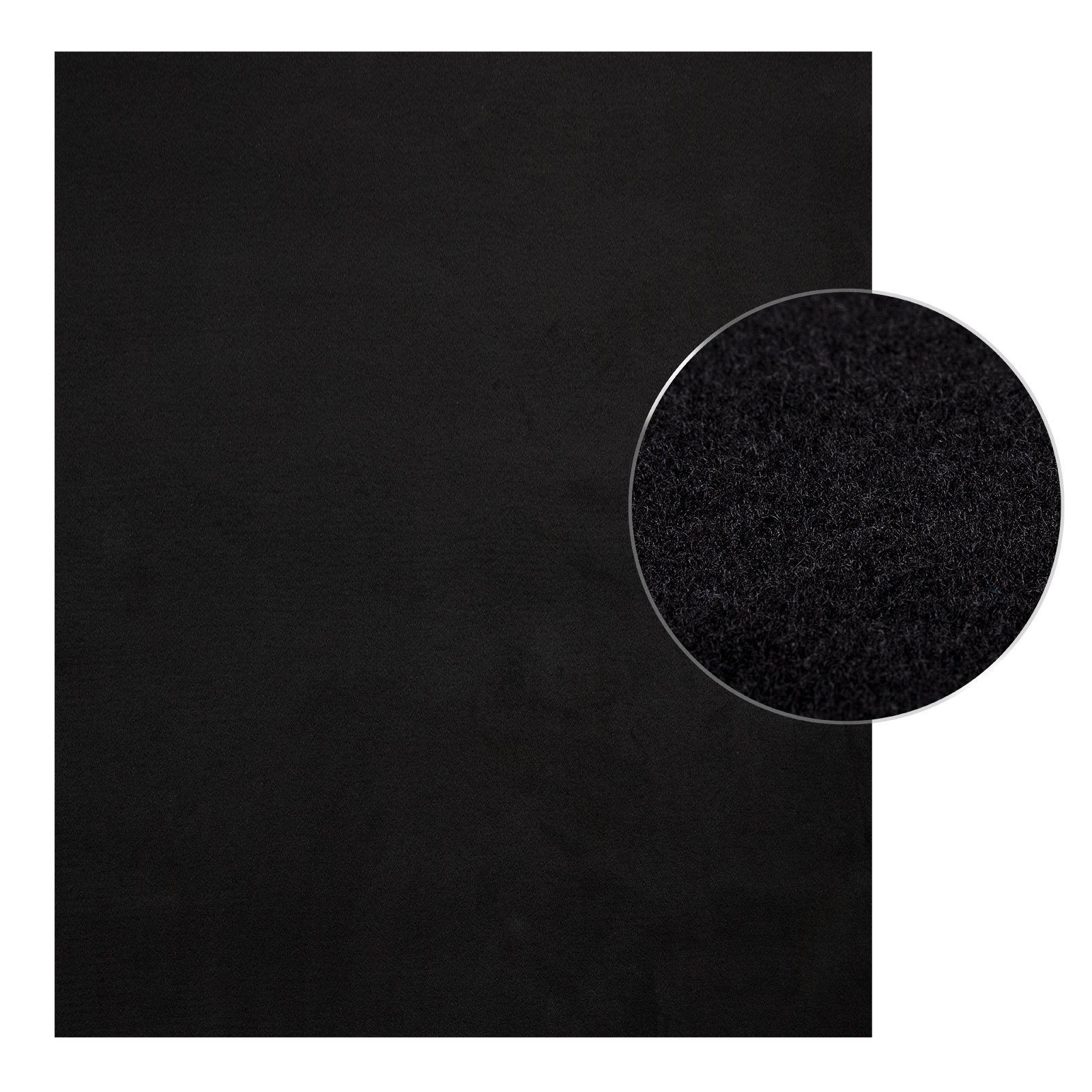 2 Schwarz Kraftfahrzeuge Autoteppich Farben, vielen Floordirekt, geeignet Erhältlich in alle Teppich Für Größen, Mustang,