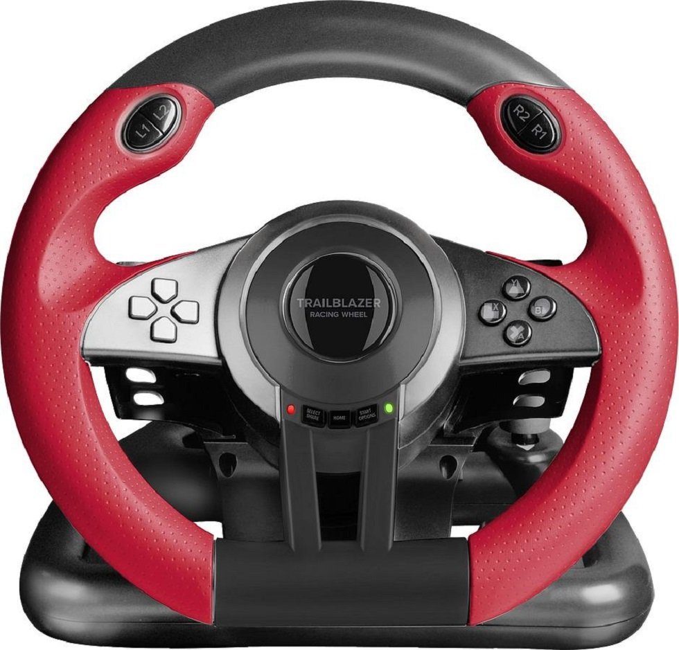 Speedlink TRAILBLAZER Racing Wheel Gaming-Lenkrad (für PS3/PS4, Xbox Series X/S/One, Switch und PC)