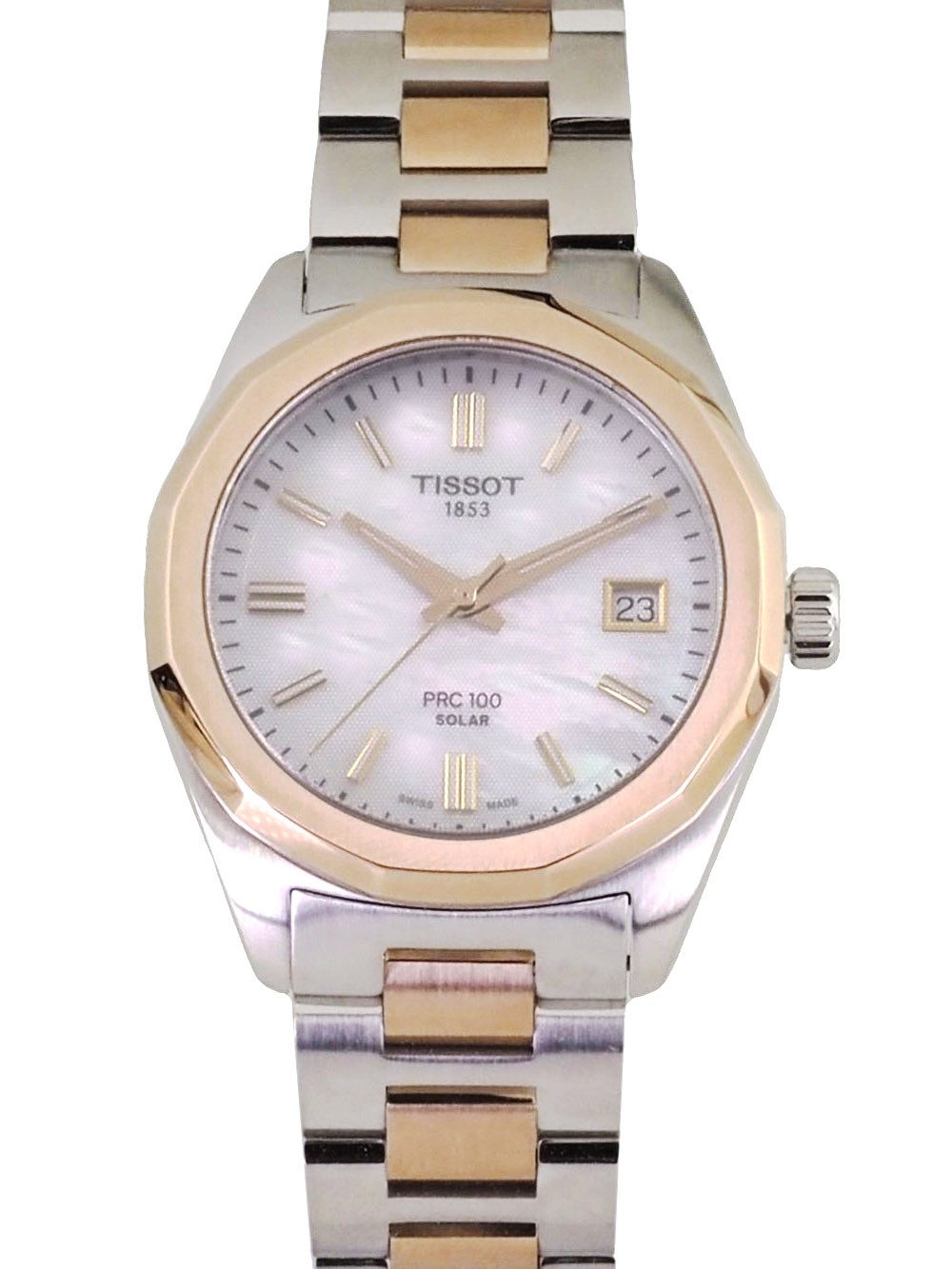 Tissot Solaruhr schweizer Damen Uhr 34 mm Ø T1518222211100 PRC 100