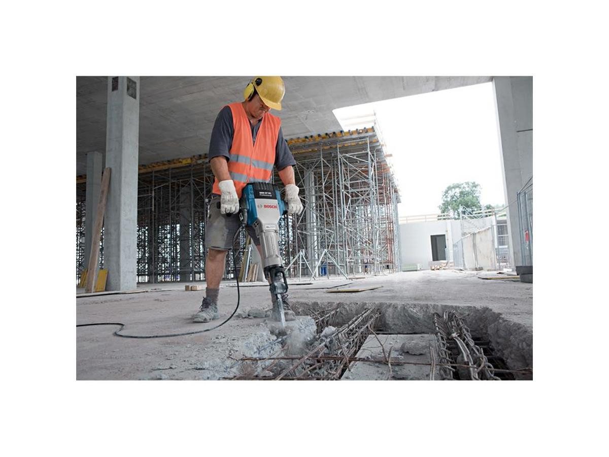 Bosch Professional Abbruchhammer GSH 27 VC, 2000 in W, für 28-mm-Innensechskant, (1-tlg)