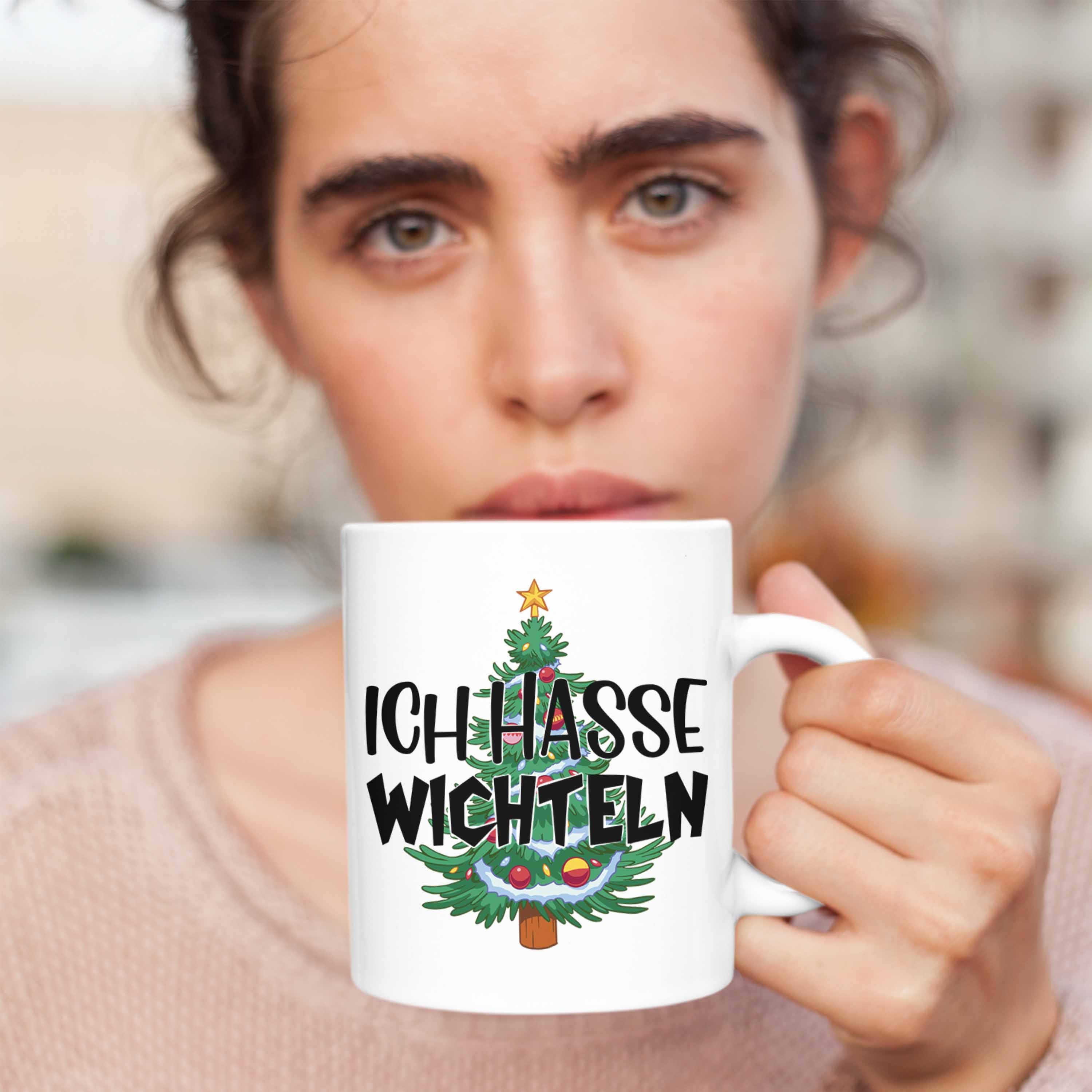 Weiss Schrott-Wichtelgeschenk Trendation Geschenk Frauen Kollegen Weihnach Tasse für Wichteln