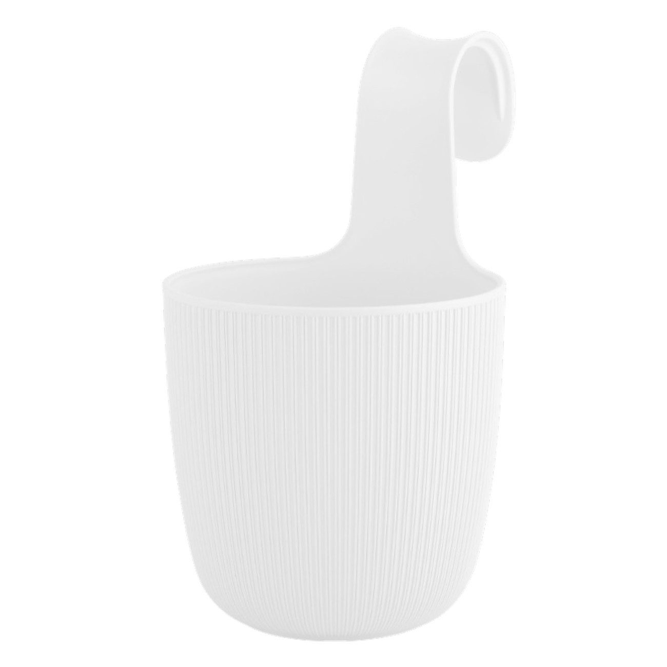 Engelland Blumentopf Blumentopf zum Hängen (Vorteils-Set, 1 St., Fassungsvermögen 2,3 Liter), UV-Beständig, Frostbeständig, Drainagesystem, ideal für Geländer/Zäune