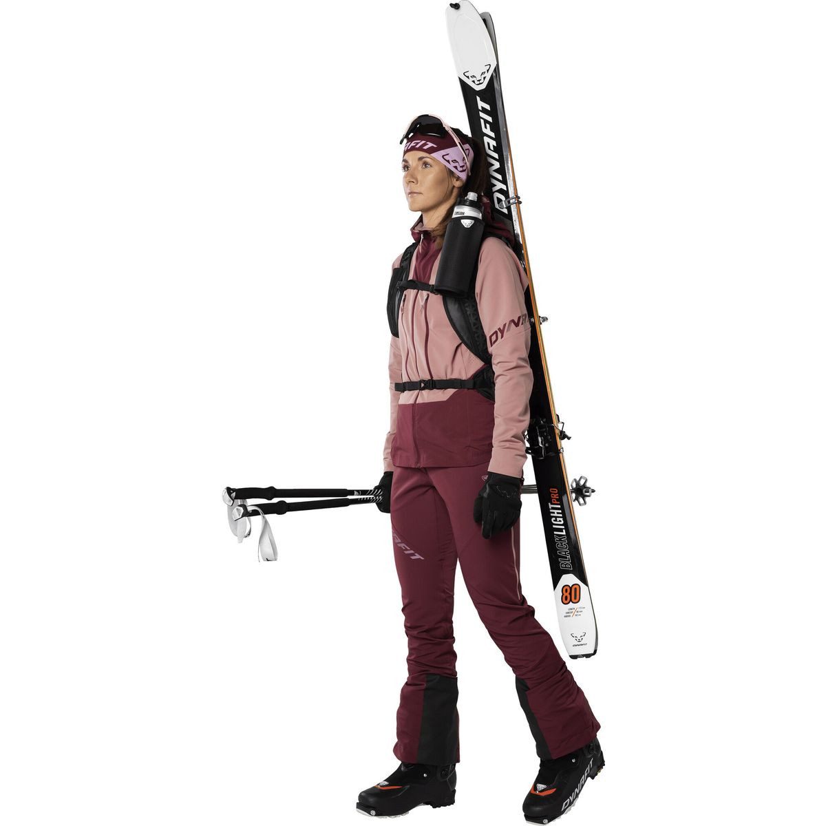 Dynafit Skihose TLT Touring Dynastretch W Pants Windabweisende Speed ​​Touring Hose aus atmungsaktivem
