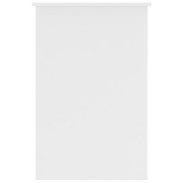 vidaXL Schreibtisch Schreibtisch Weiß 1005076 cm Spanplatte