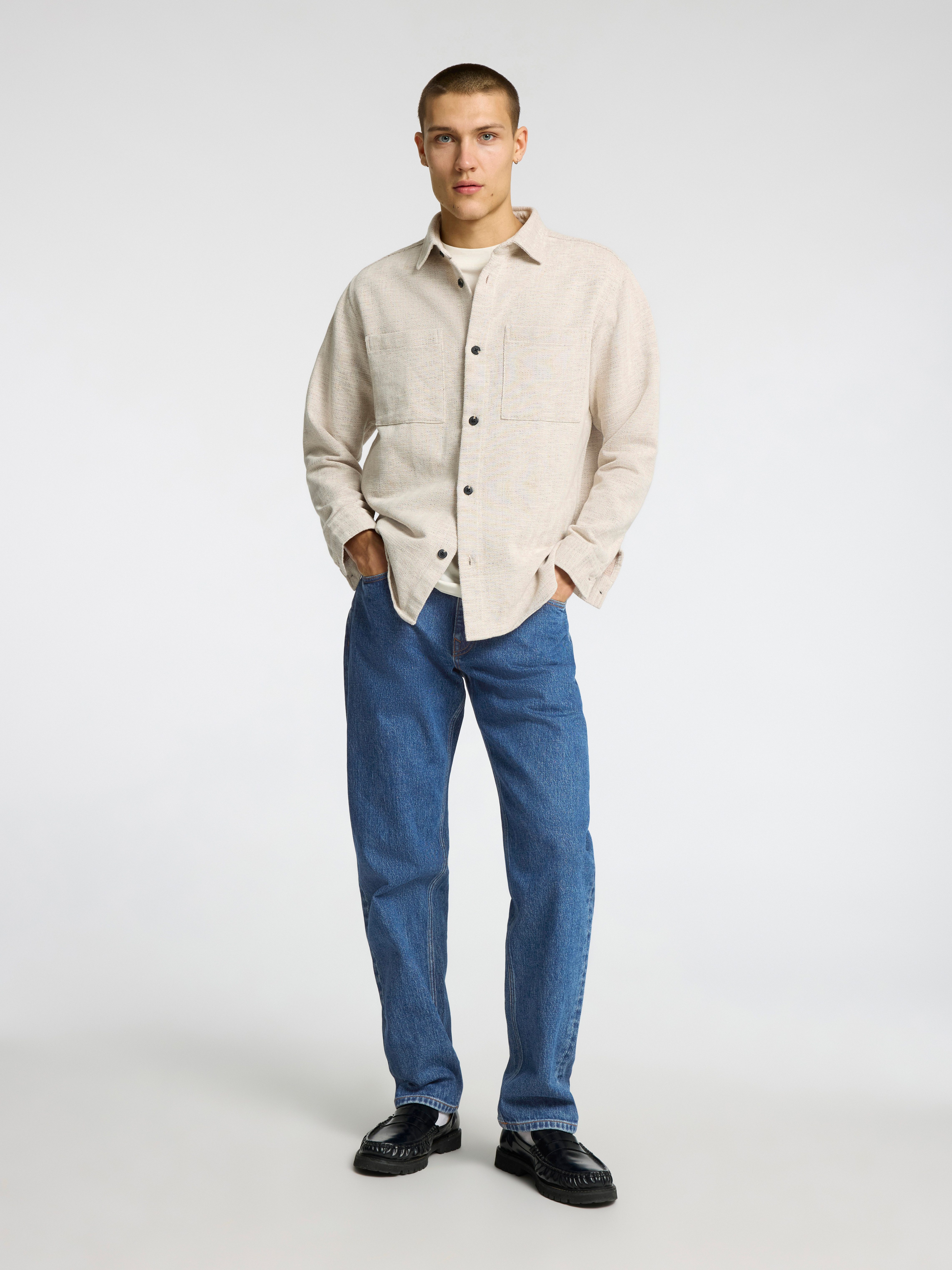 Selected Straight-Jeans SLH196-STRAIGHT BEN KORI JEANS NOOS