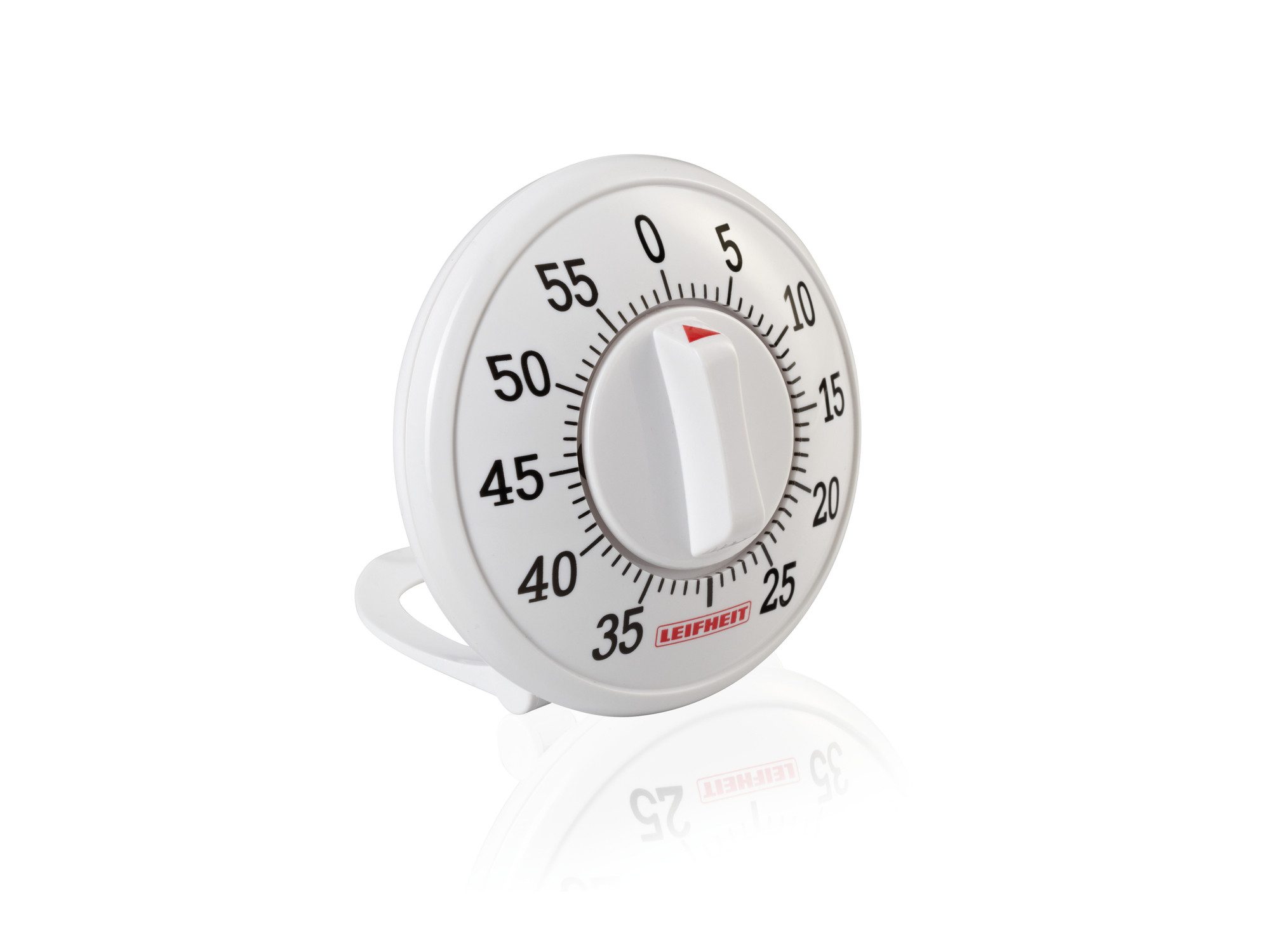 Leifheit Küchentimer Kurzzeitmesser bis 60 Minuten, gut lesbare und große Skala