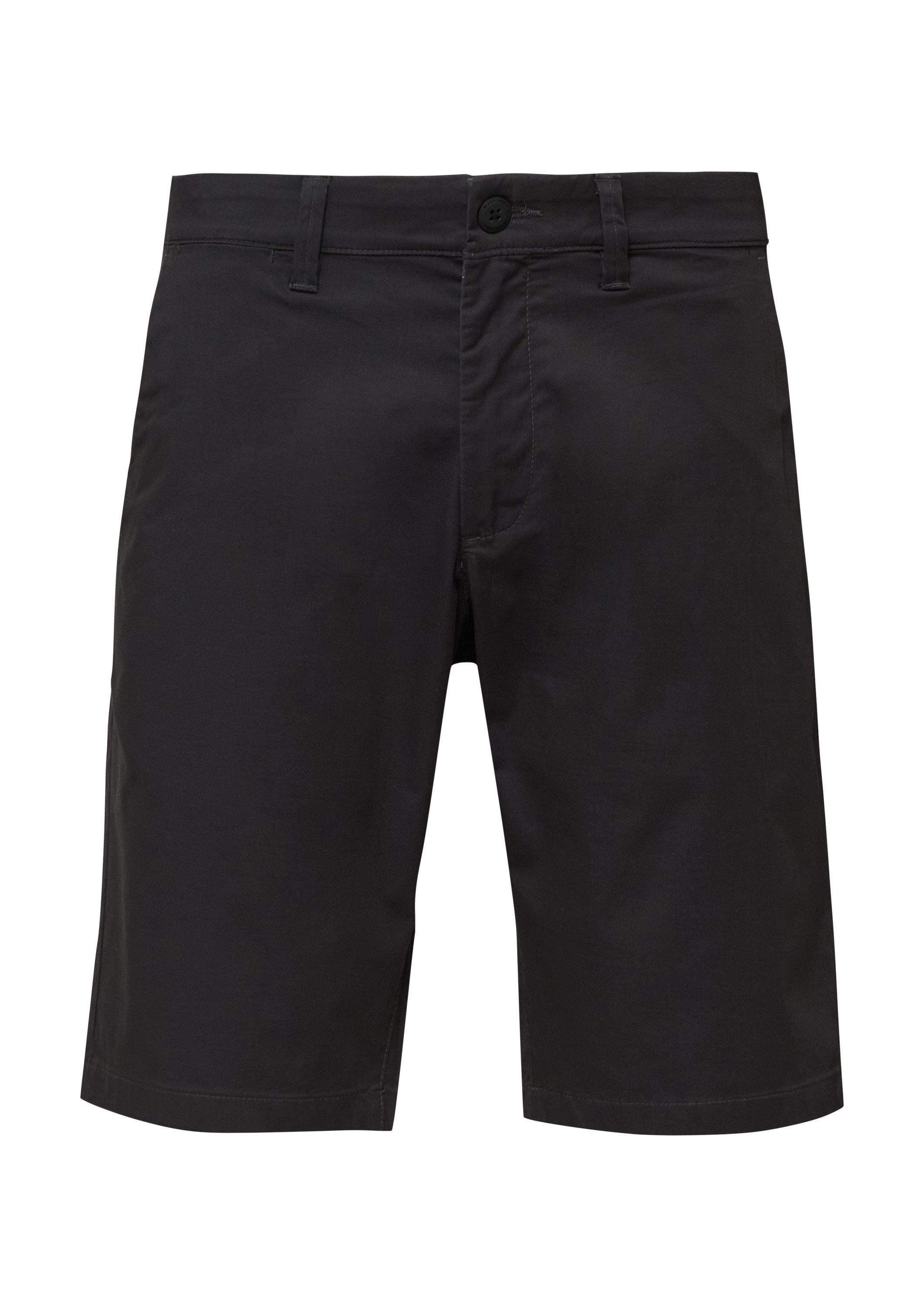 s.Oliver Shorts Bermuda Elastische Shorts aus feinem Baumwollstretch