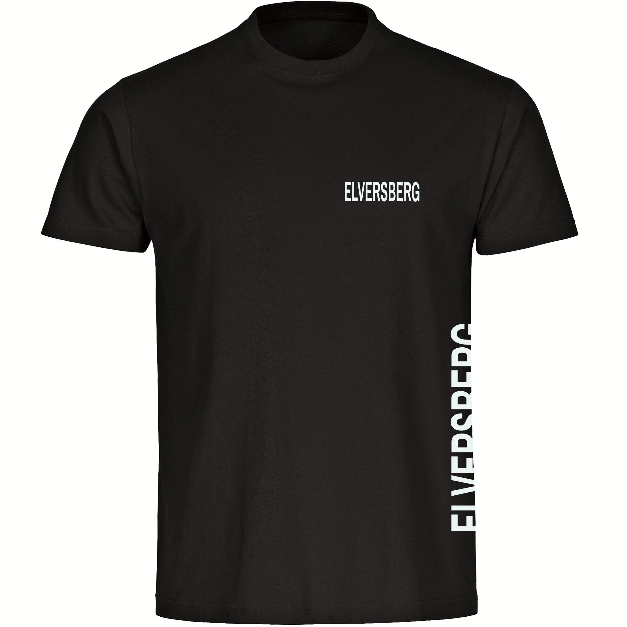 T-Shirt Herren Elversberg - Brust & Seite - Männer