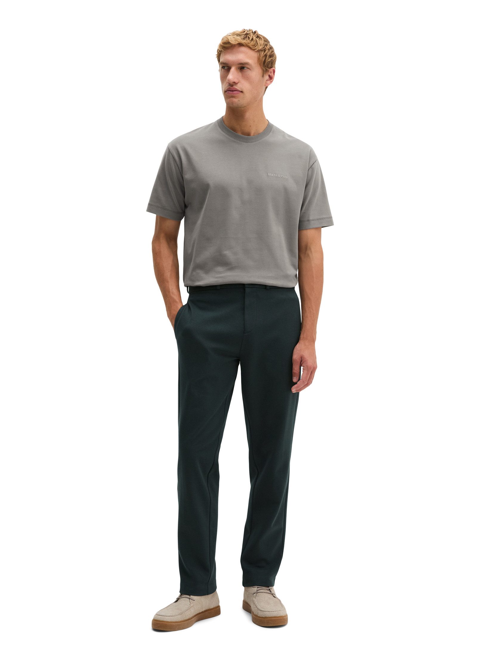 Marc O'Polo Jerseyhose aus weichem Bio-Baumwoll-Mix – Bild 5 von 5