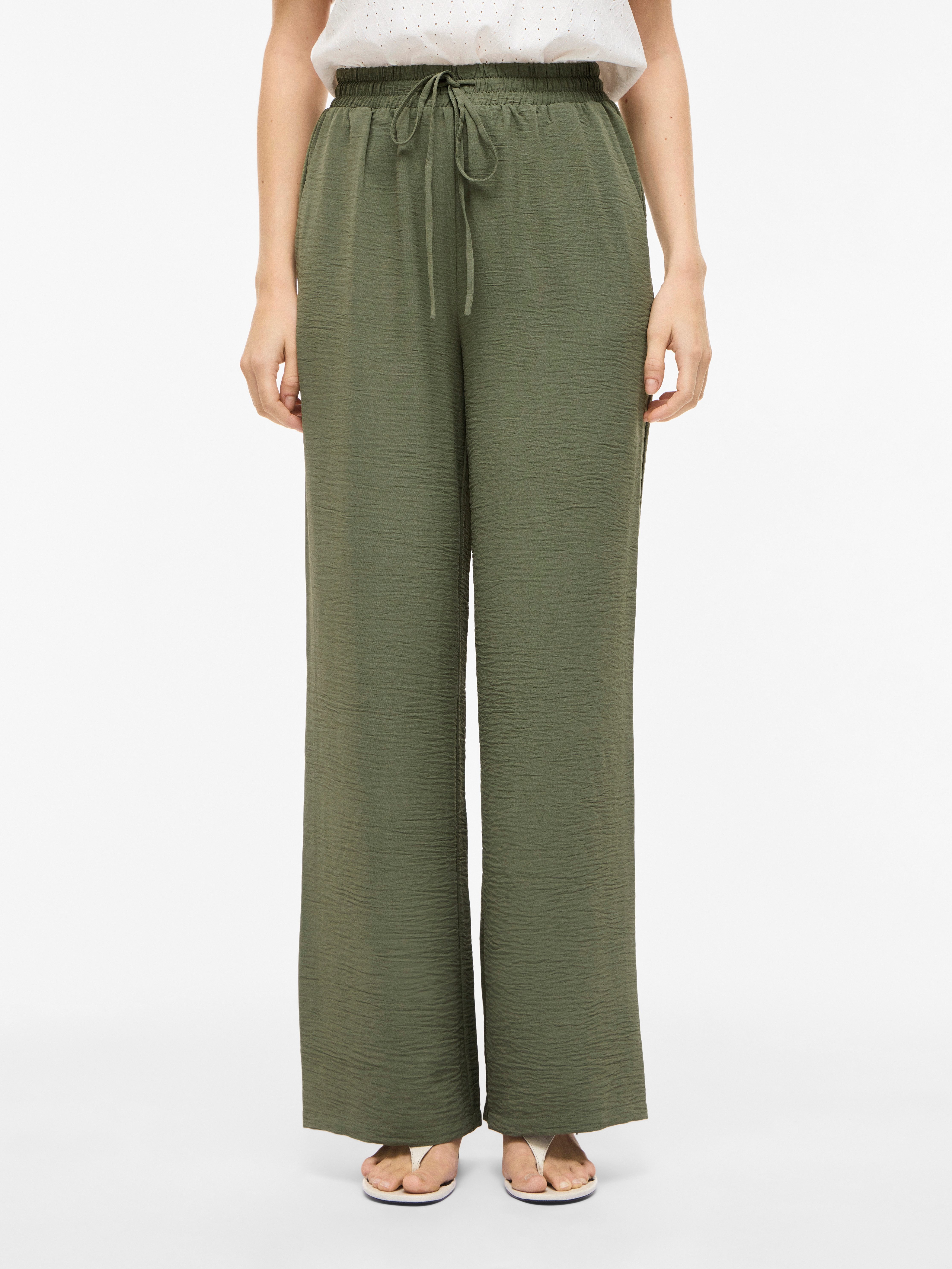 Vila Schlupfhose VIJOSA HW WIDE PANTS - NOOS Sommerhose