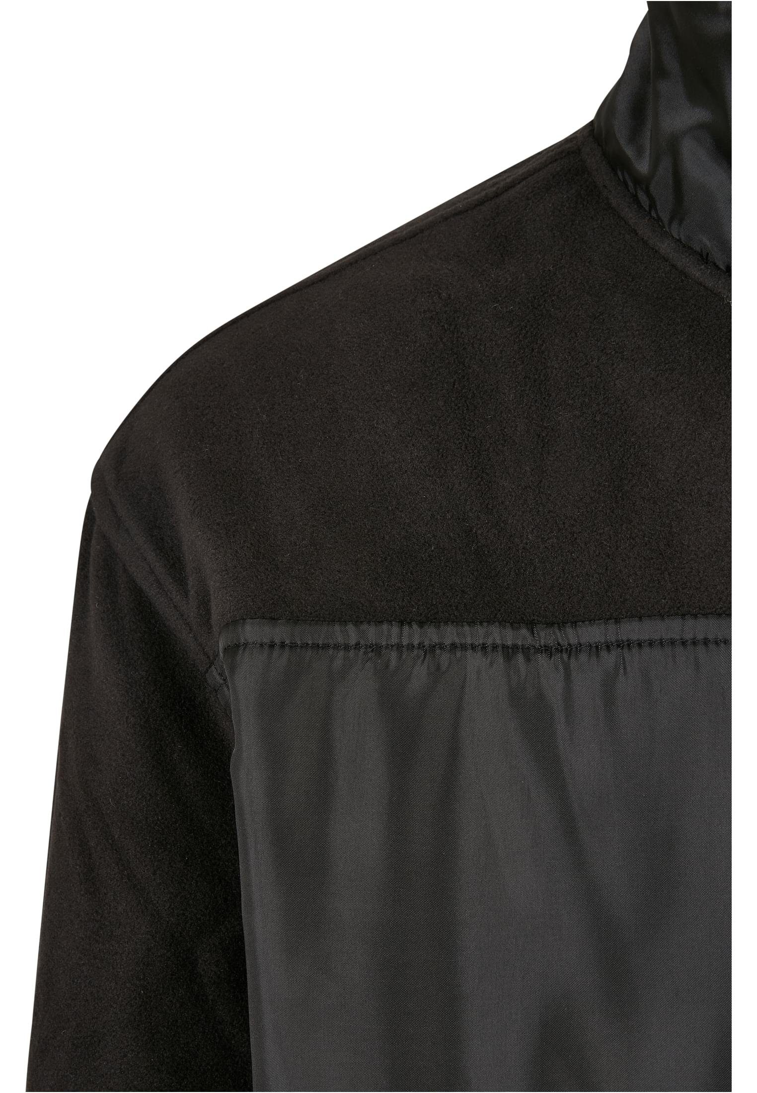 black URBAN (1-St) Patched Herren Fleecejacke Jacket Fleece Micro CLASSICS